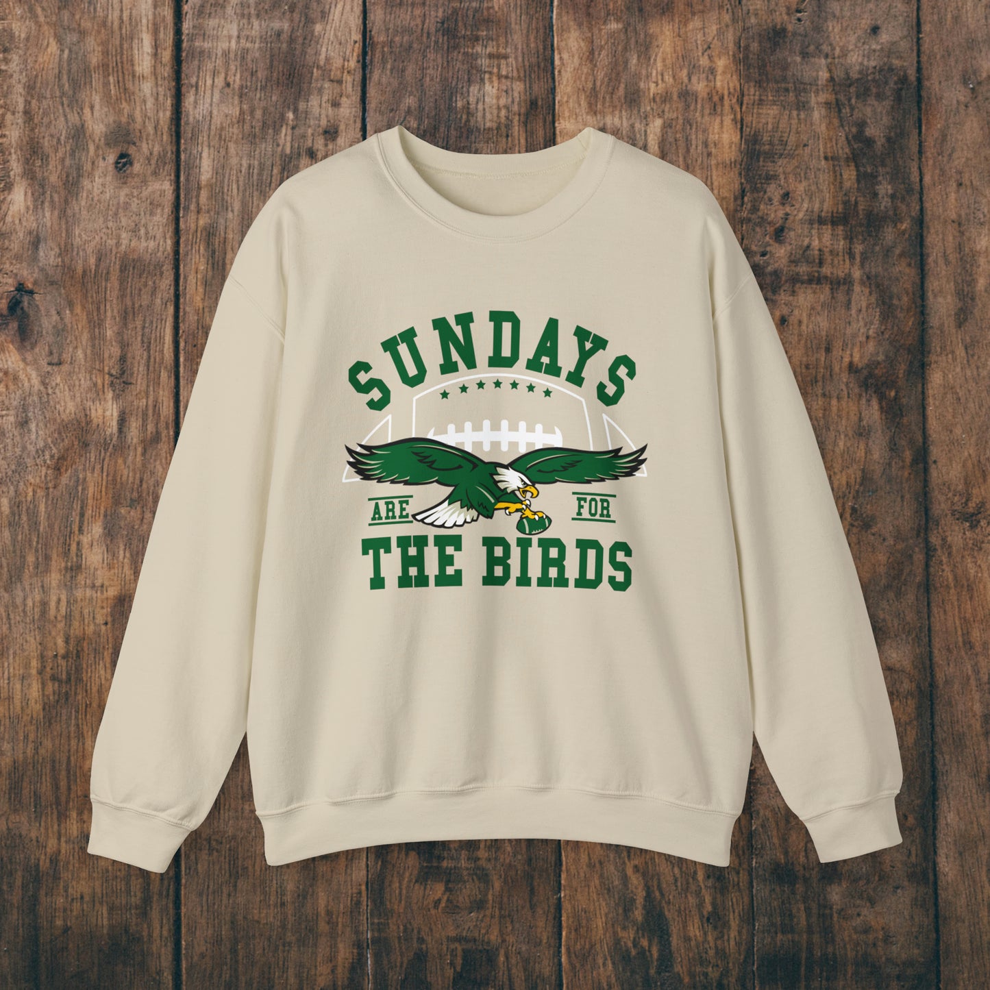 Philadelphia Eagles Sweatshirt Sundays are for the Birds Womens Mens Vintage 1933 Philly Hoodie Bird Gang Football Crewneck Sweat Shirt