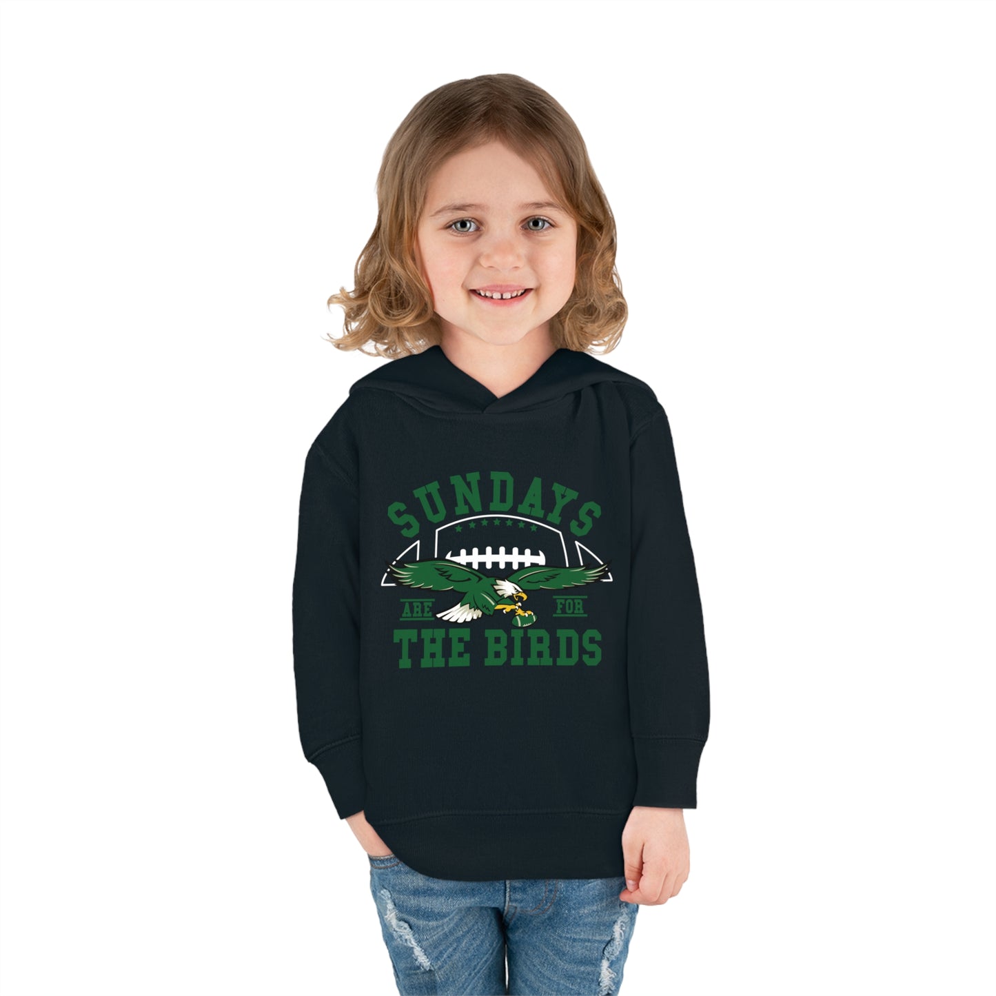 Philadelphia Eagles Toddler Sweatshirt Kids Hoodie Mickey Minnie Mouse Pullover Fleece Hooded Sweat Shirt