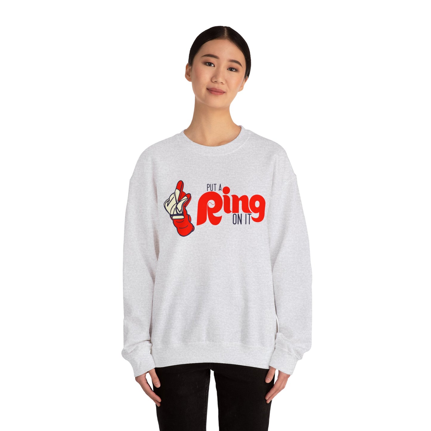 Phillies Castellanos Sweatshirt Put A Ring On It NLCS Philadelphia Red October Dancing Our Own Womens Mens Philly Gift Crewneck Hoodie