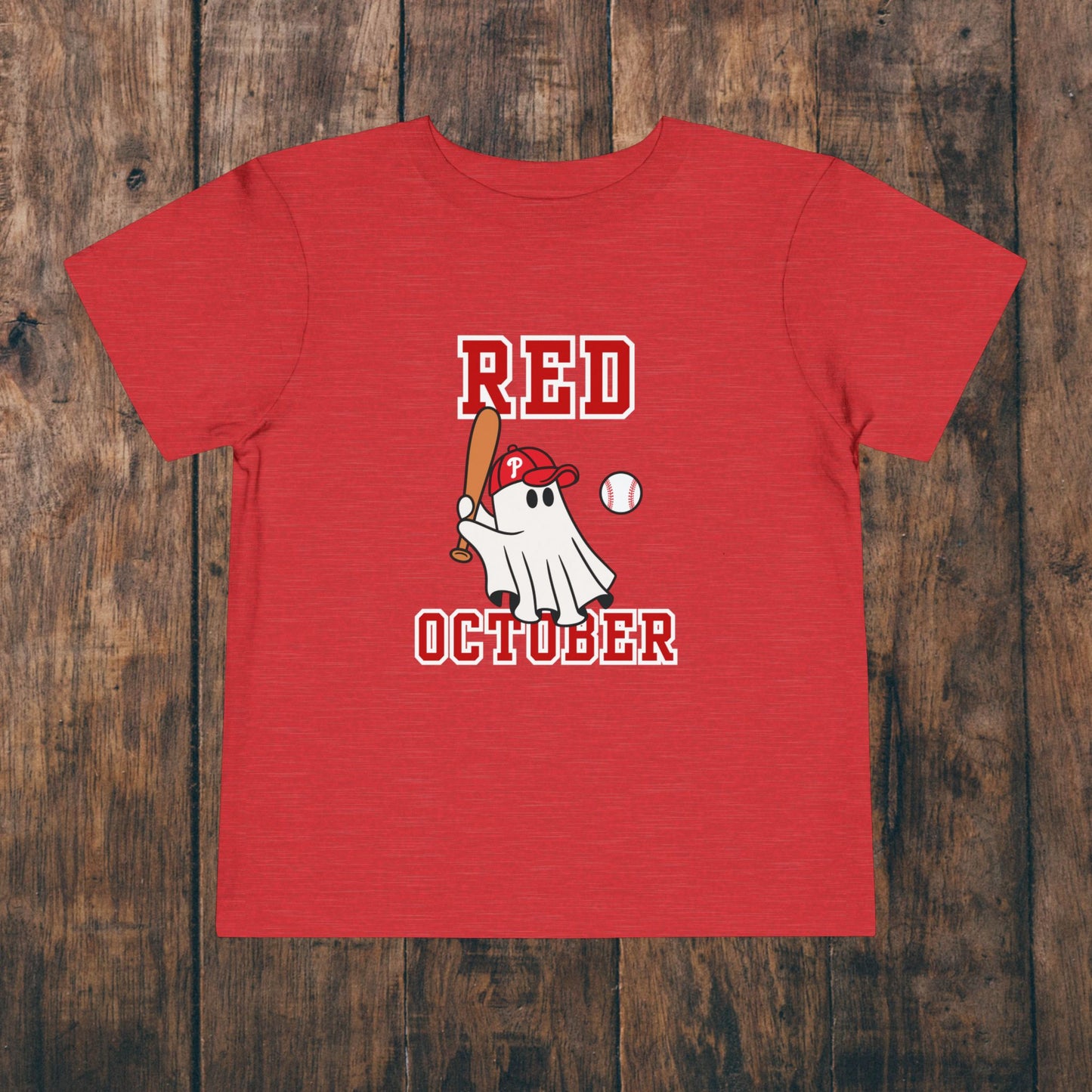 Phillies Red October Toddler Shirt Kids Boys Girls Short Sleeve Tee 2T - 5T