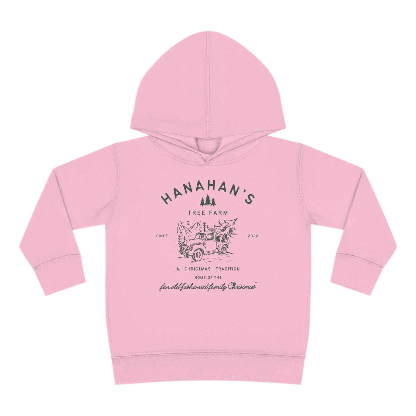 Personalized Family Tree Farm Toddler Sweatshirt Custom Name Family Matching Mom Dad Kids Toddler Pullover Fleece Hoodie