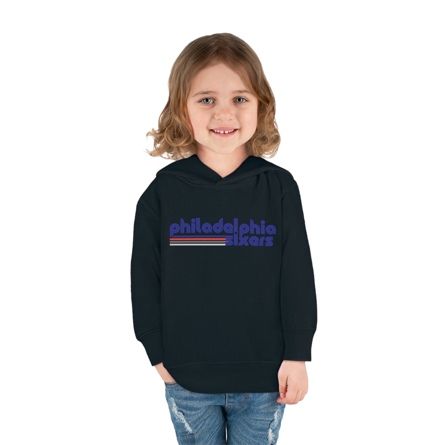Philadelphia 76ers Toddler Sweatshirt Kids Hoodie Philly Sixers Basketball Shirt Girls Boys Christmas Gift Fleece Hooded Sweat Shirt