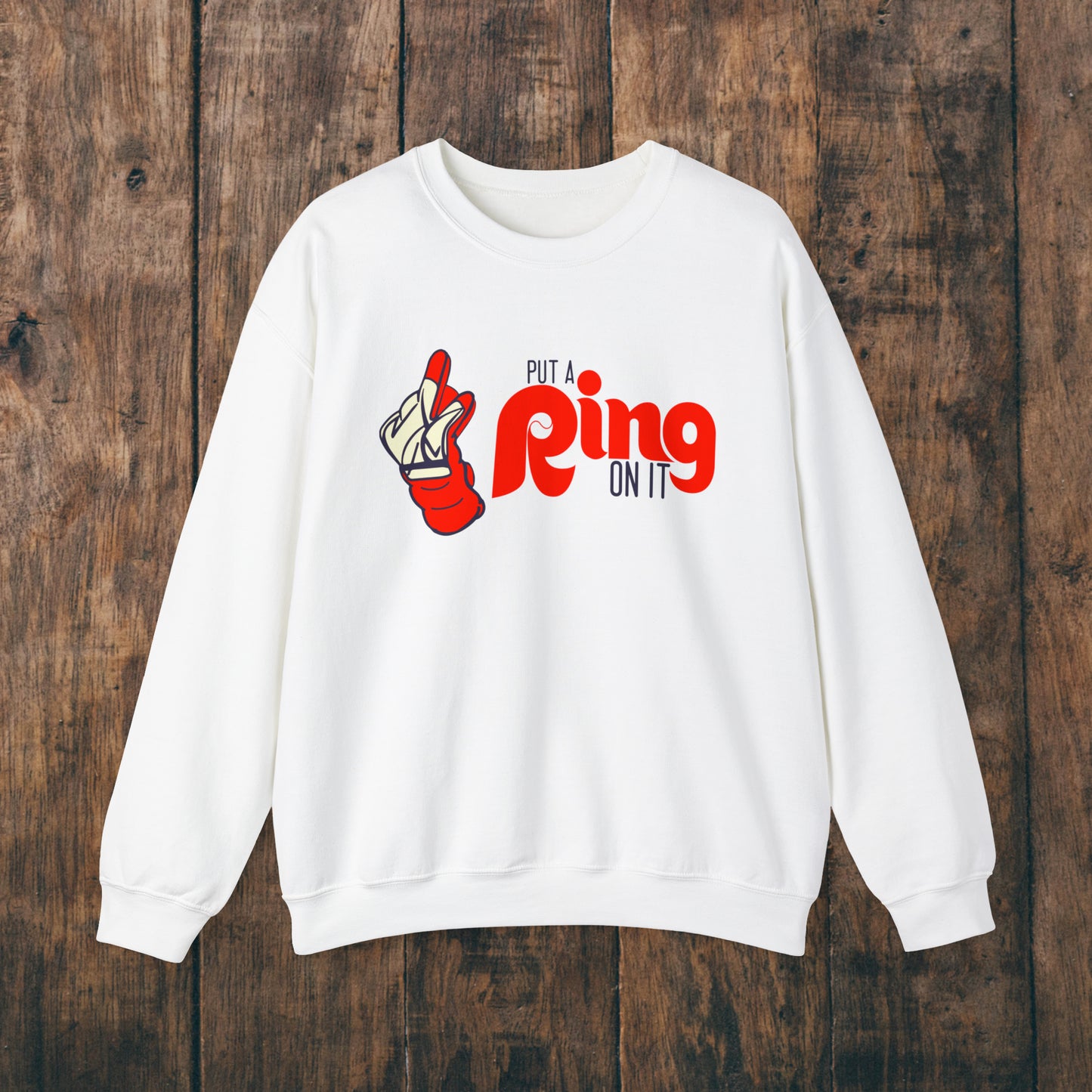 Phillies Castellanos Sweatshirt Put A Ring On It NLCS Philadelphia Red October Dancing Our Own Womens Mens Philly Gift Crewneck Hoodie