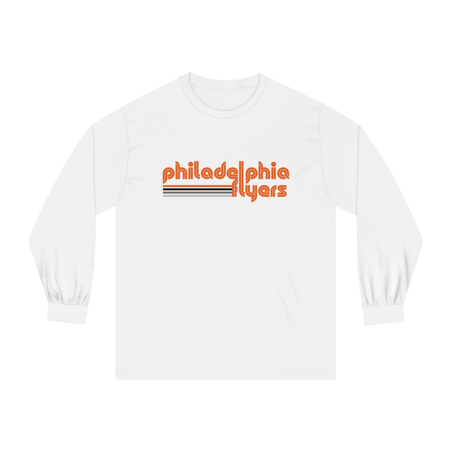 Philadelphia Flyers Shirt Mens Womens Philly Retro Fly Tee Crew Neck Sweatshirt Christmas Gift Dad Mom Unisex Classic Long Sleeve T-Shirt