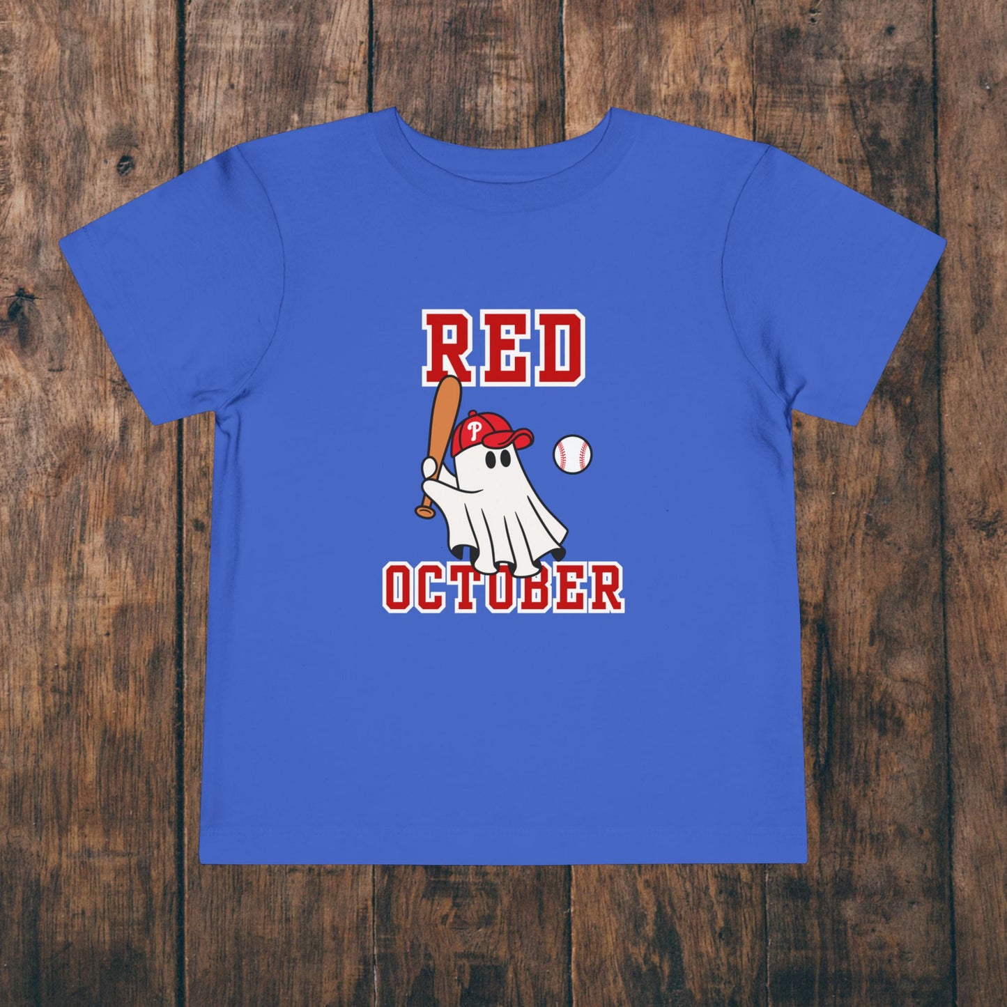 Phillies Red October Toddler Shirt Kids Boys Girls Short Sleeve Tee 2T - 5T