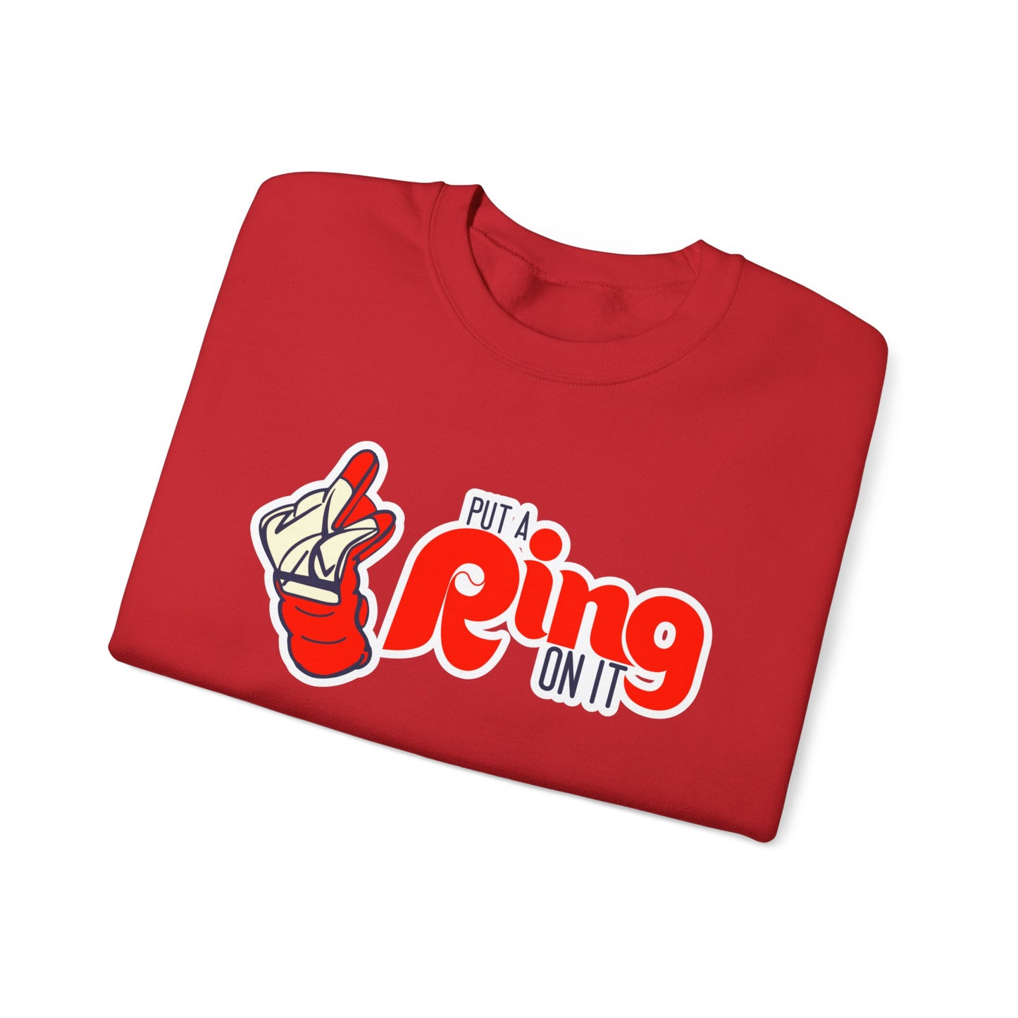 Phillies Castellanos Sweatshirt Put A Ring On It NLCS Philadelphia Red October Dancing Our Own Womens Mens Philly Gift Crewneck Hoodie