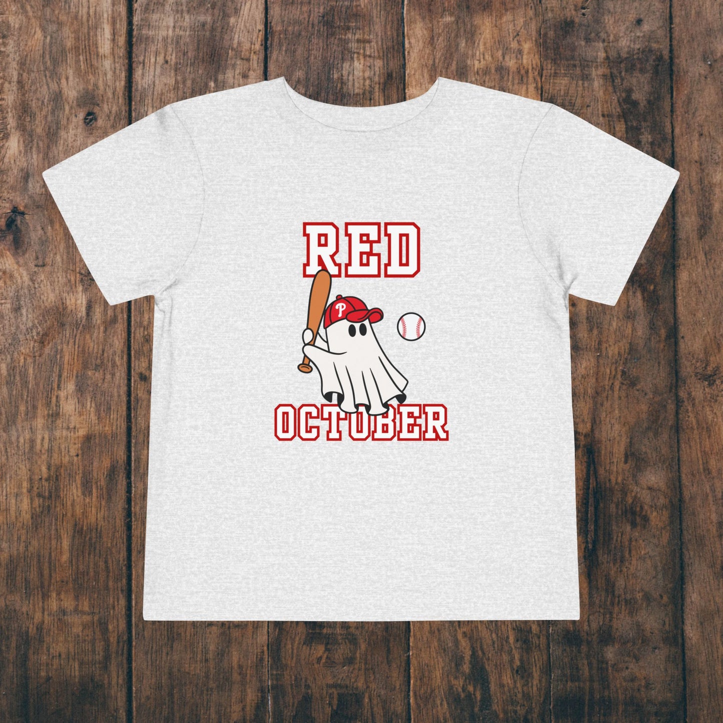 Phillies Red October Toddler Shirt Kids Boys Girls Short Sleeve Tee 2T - 5T