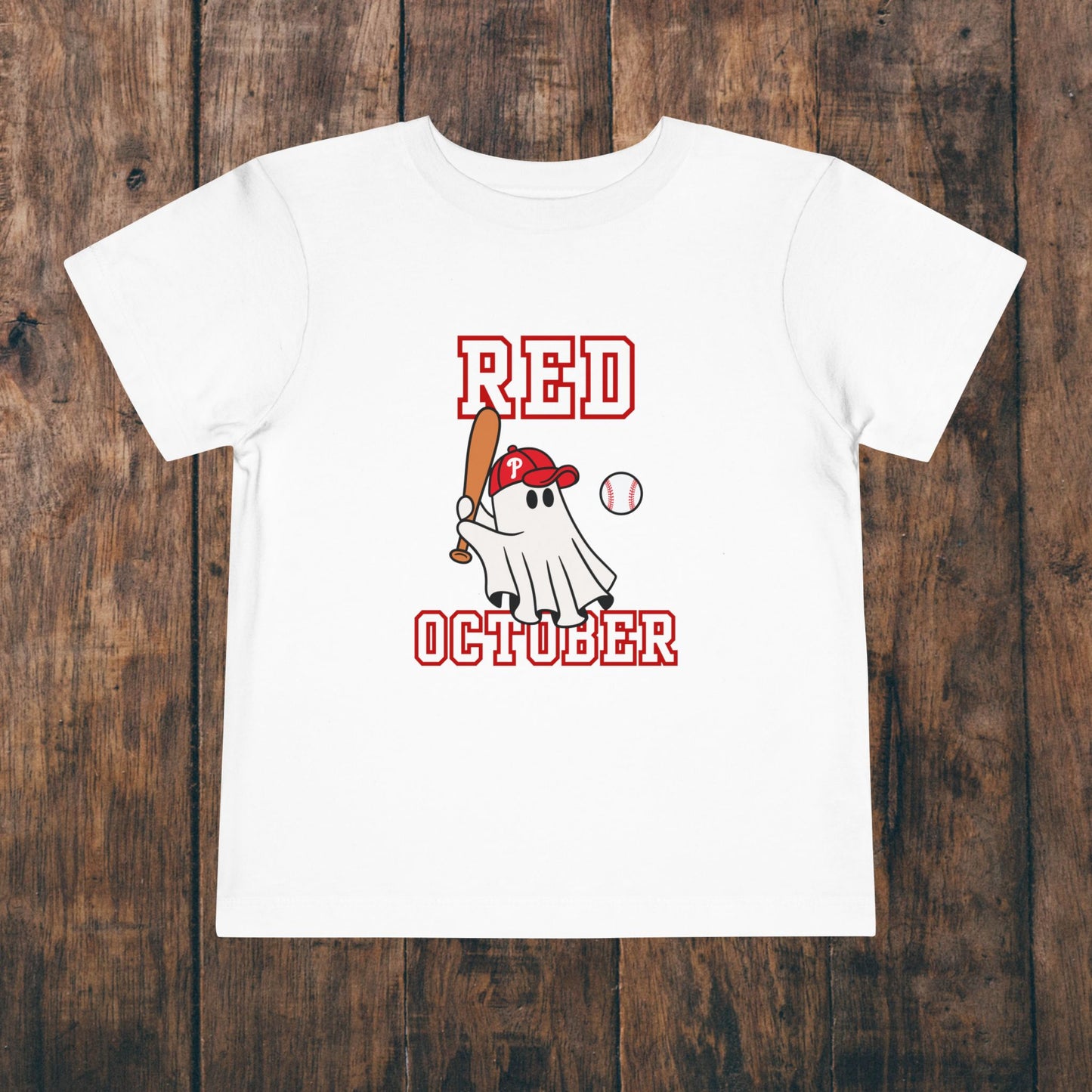 Phillies Red October Toddler Shirt Kids Boys Girls Short Sleeve Tee 2T - 5T
