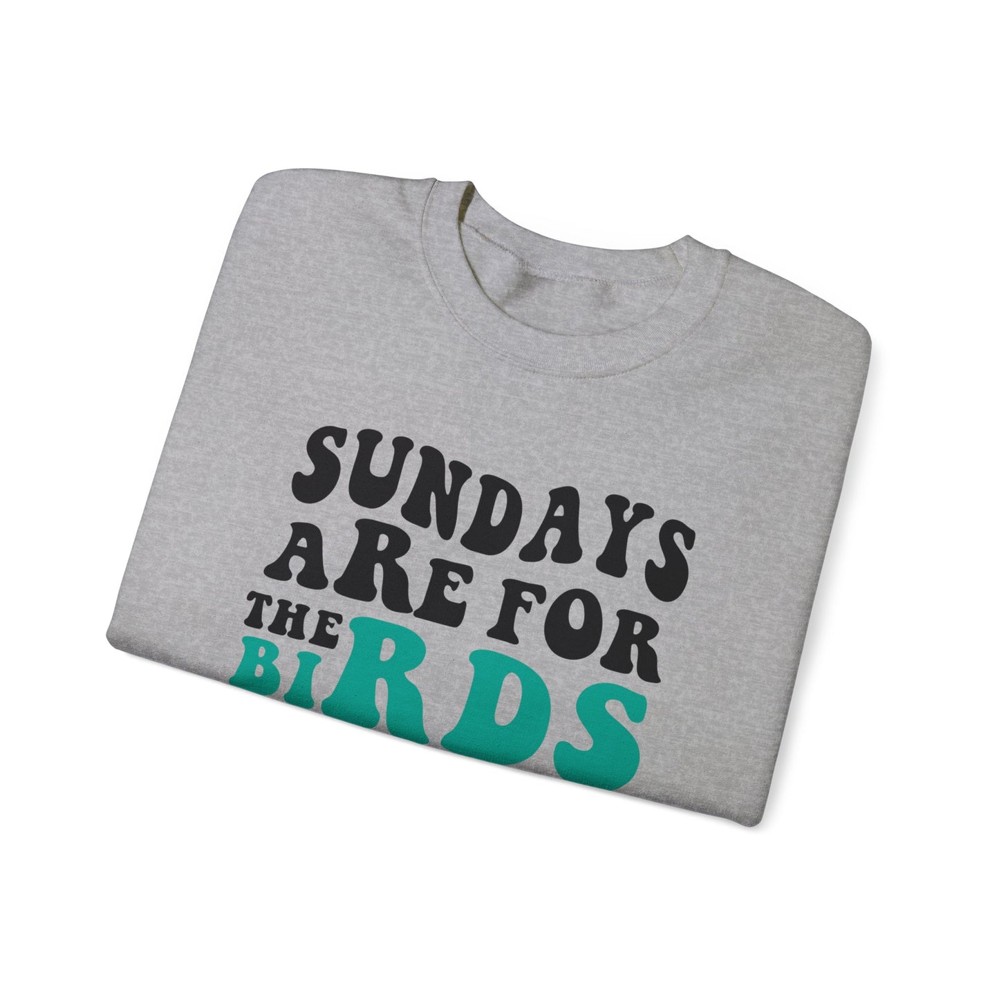 Sundays are for the Birds Eagles Crewneck Sweatshirt