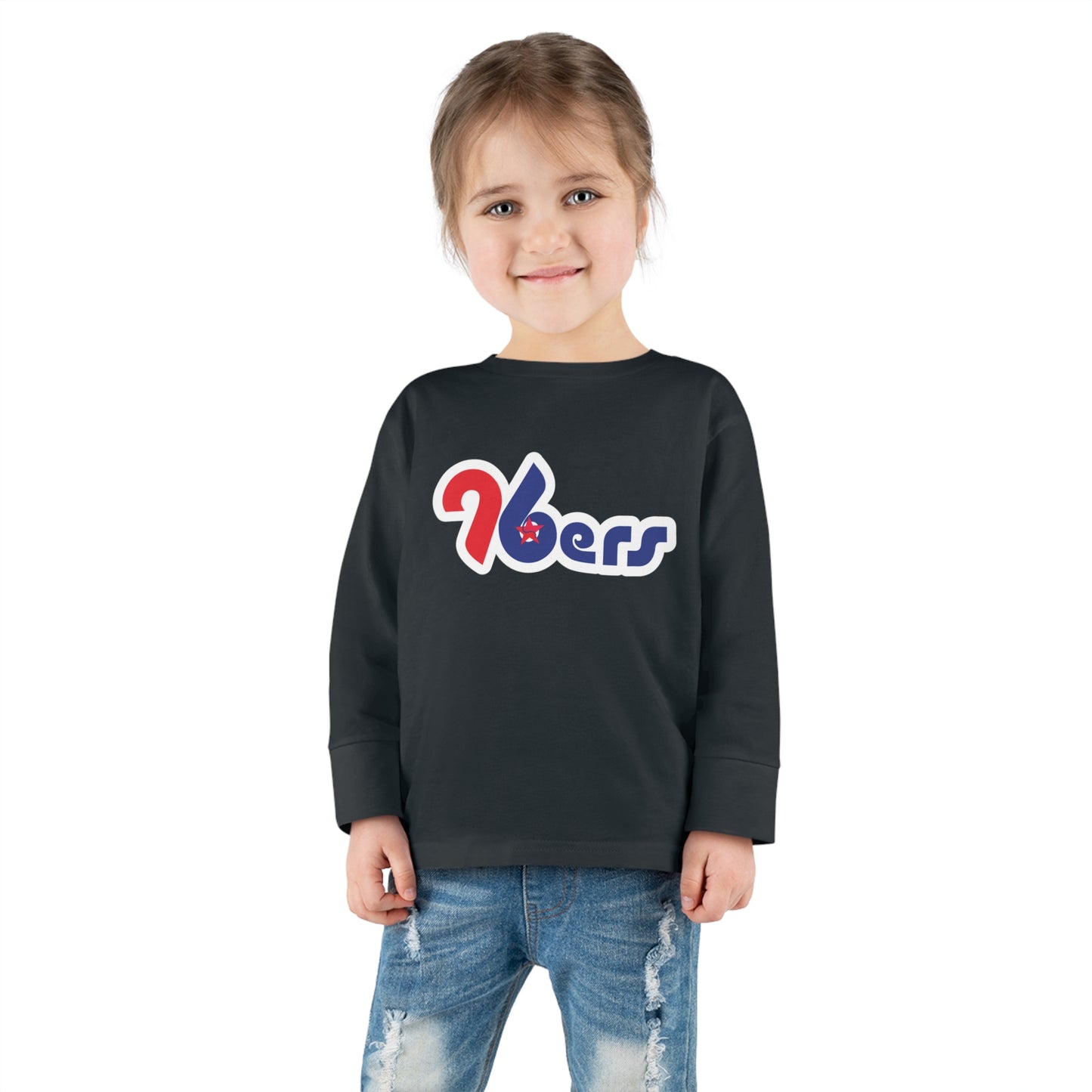 Toddler 76ers Shirt Philadelphia Sixers Kids Sweatshirt Christmas Philly Fan Gift Boy Girls Childrens Long Sleeve Tee
