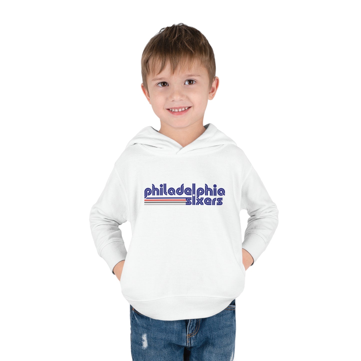 Philadelphia 76ers Toddler Sweatshirt Kids Hoodie Philly Sixers Basketball Shirt Girls Boys Christmas Gift Fleece Hooded Sweat Shirt