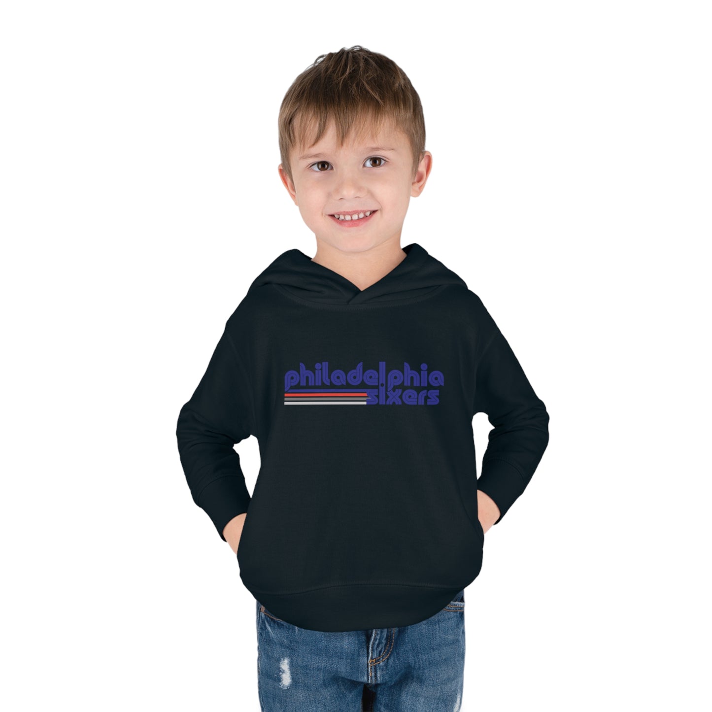 Philadelphia 76ers Toddler Sweatshirt Kids Hoodie Philly Sixers Basketball Shirt Girls Boys Christmas Gift Fleece Hooded Sweat Shirt