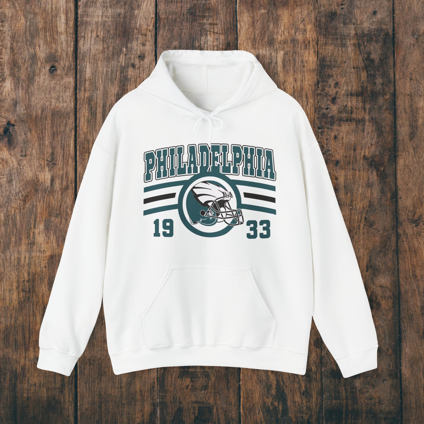 Philadelphia Eagles Football Hoodie Sweatshirt Vintage 1933 Kelly Green Mens Womens Fall Philly Eagle Fan Christmas Gift Hooded Sweat Shirt