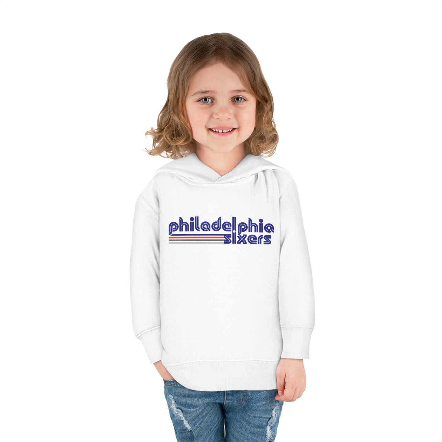 Philadelphia 76ers Toddler Sweatshirt Kids Hoodie Philly Sixers Basketball Shirt Girls Boys Christmas Gift Fleece Hooded Sweat Shirt