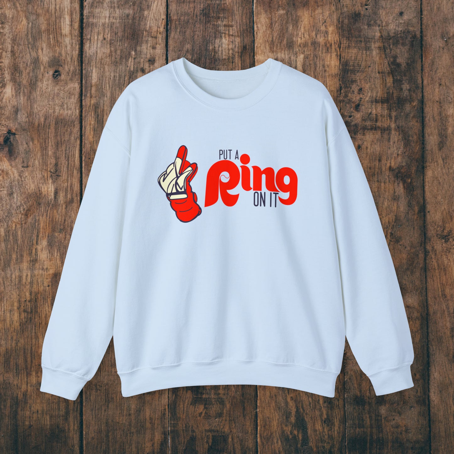 Phillies Castellanos Sweatshirt Put A Ring On It NLCS Philadelphia Red October Dancing Our Own Womens Mens Philly Gift Crewneck Hoodie