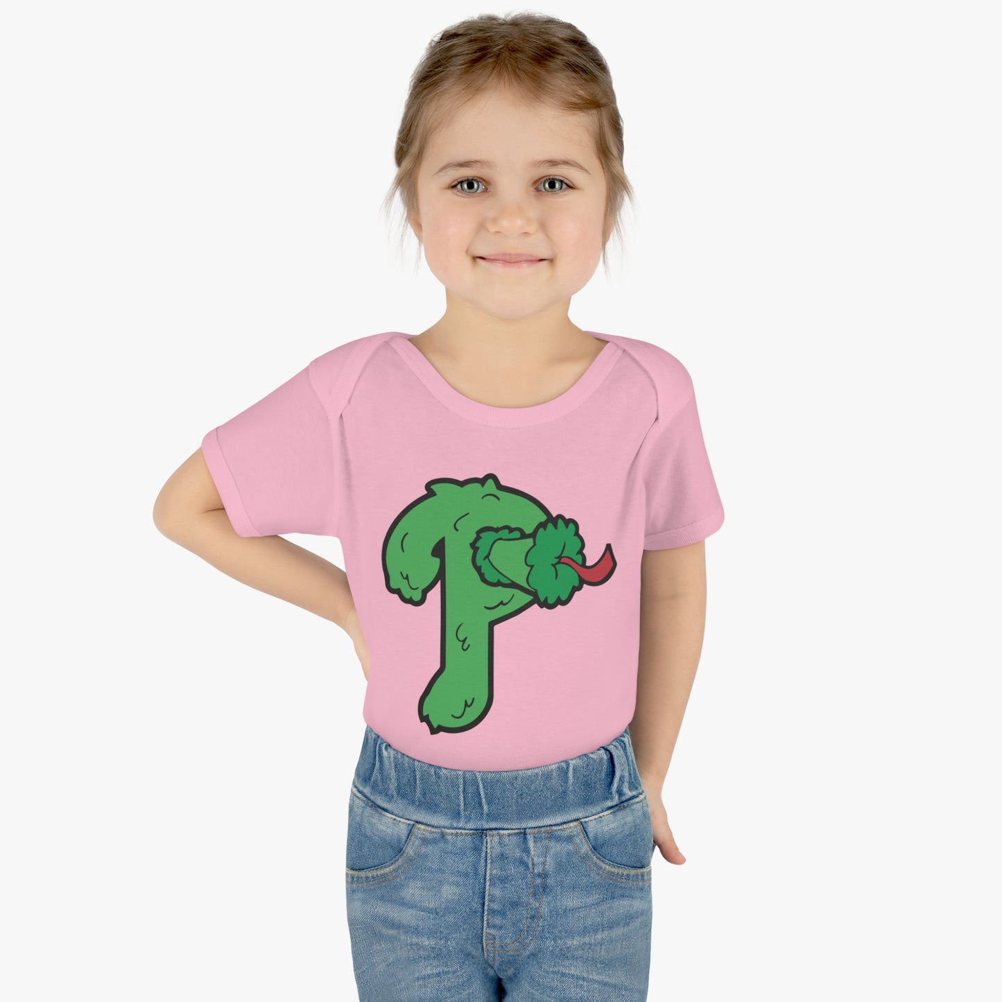 Phillies Phanatic P Baby Bodysuit