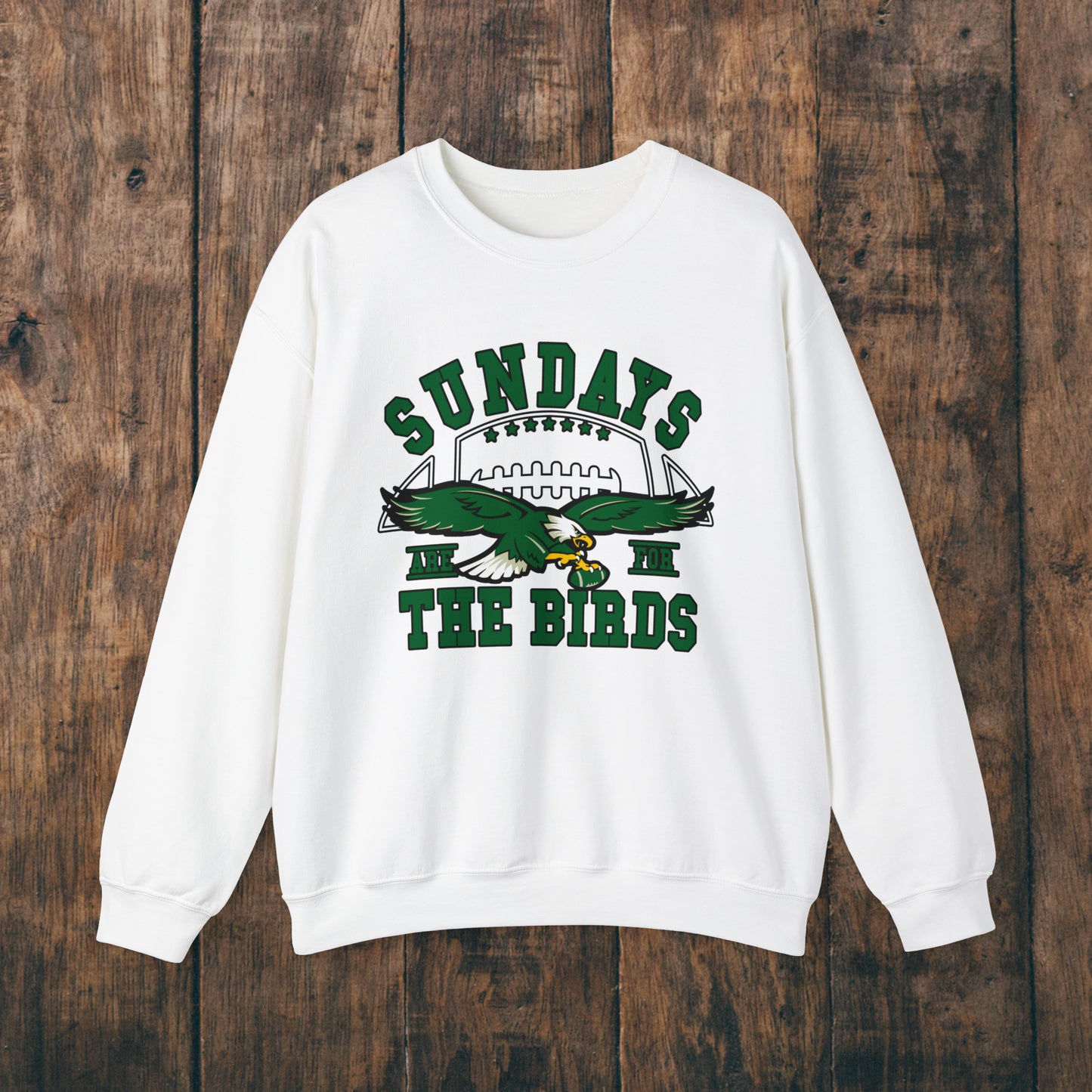 Philadelphia Eagles Sweatshirt Sundays are for the Birds Womens Mens Vintage 1933 Philly Hoodie Bird Gang Football Crewneck Sweat Shirt