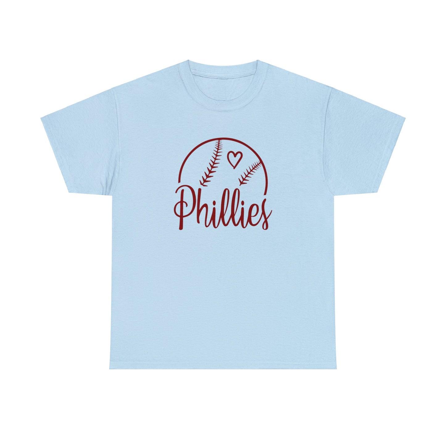 Phillies Philadelphia Baseball Womens Mens Cotton Tee