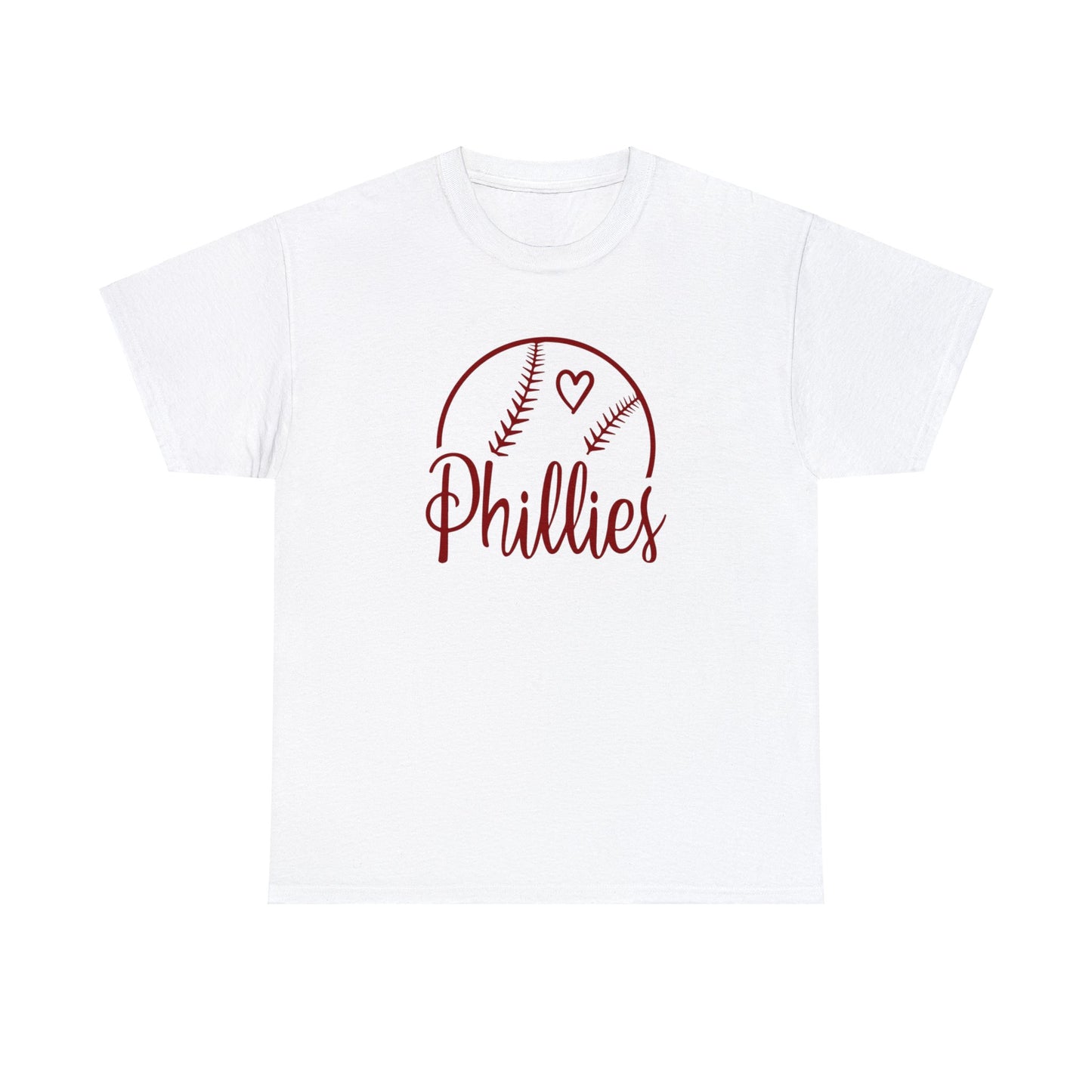 Phillies Philadelphia Baseball Womens Mens Cotton Tee