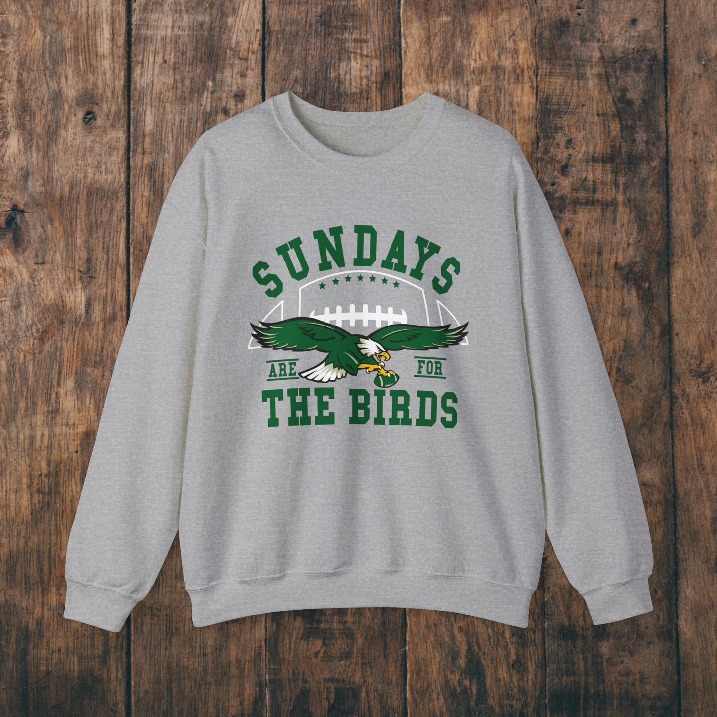 Philadelphia Eagles Sweatshirt Sundays are for the Birds Womens Mens Vintage 1933 Philly Hoodie Bird Gang Football Crewneck Sweat Shirt