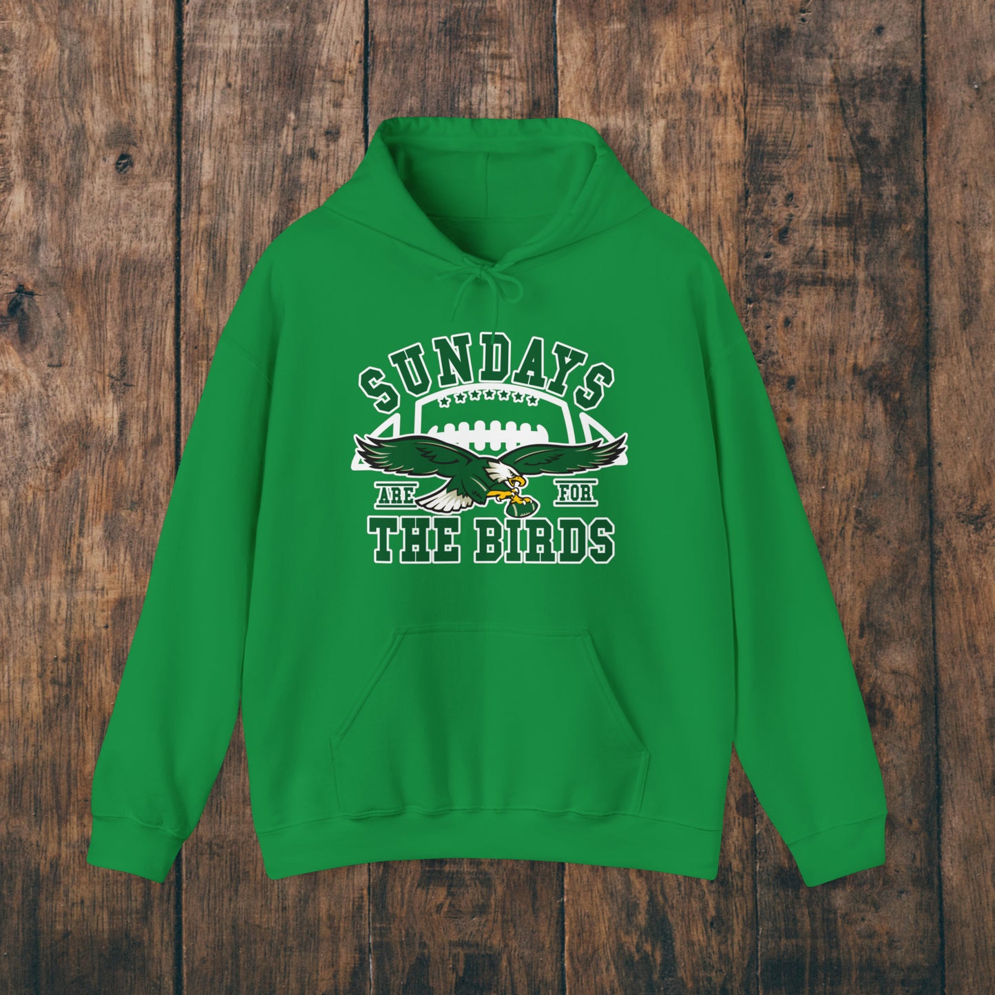 Philadelphia Eagles Football Sweatshirt Hoodie Vintage 1933 Kelly Green Mens Womens Fall Philly Sunday Fan Christmas Gift Hooded Sweat Shirt