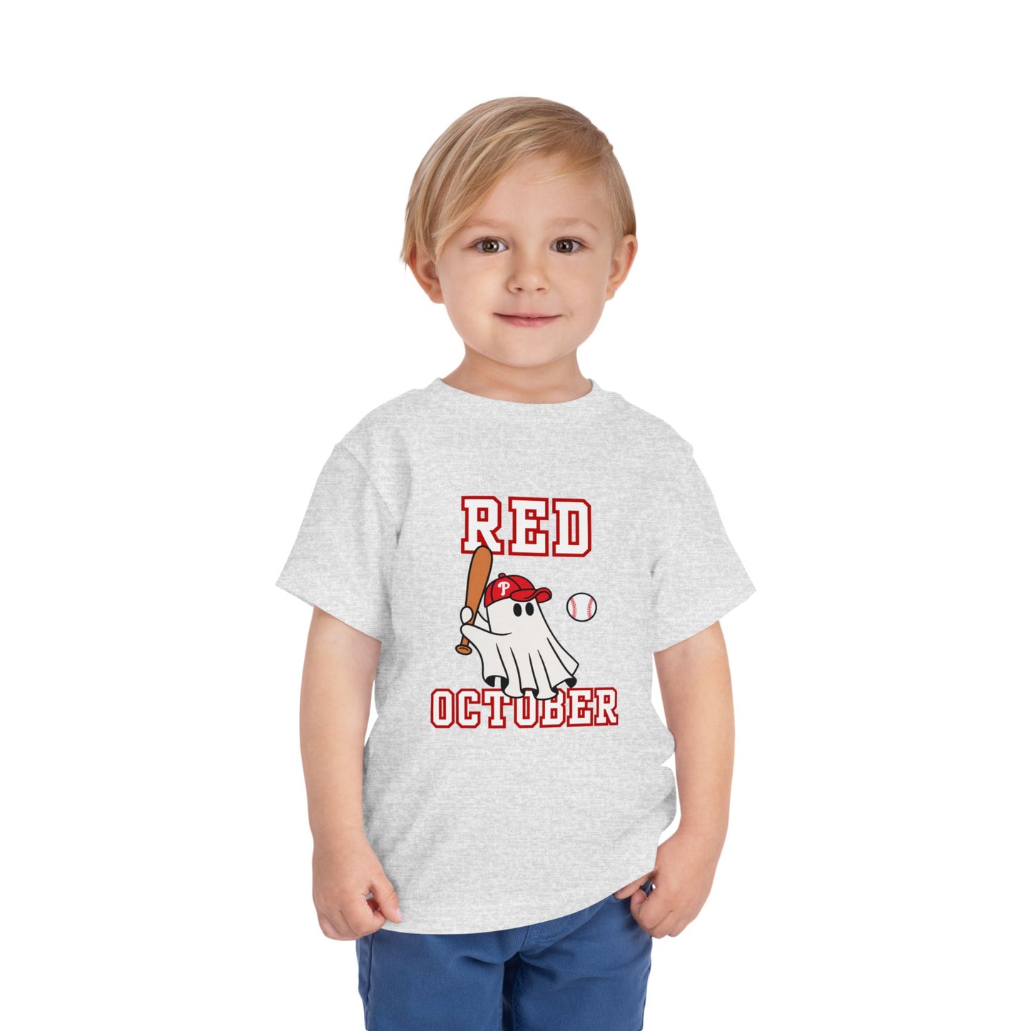Phillies Red October Toddler Shirt Kids Boys Girls Short Sleeve Tee 2T - 5T