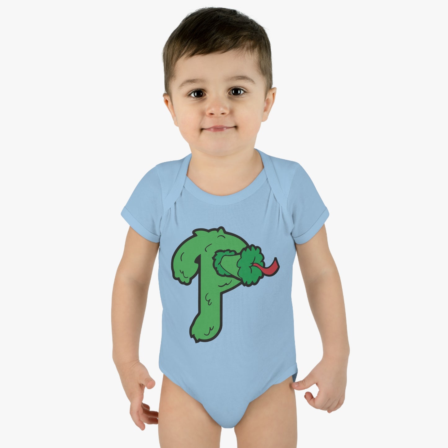 Phillies Phanatic P Baby Bodysuit