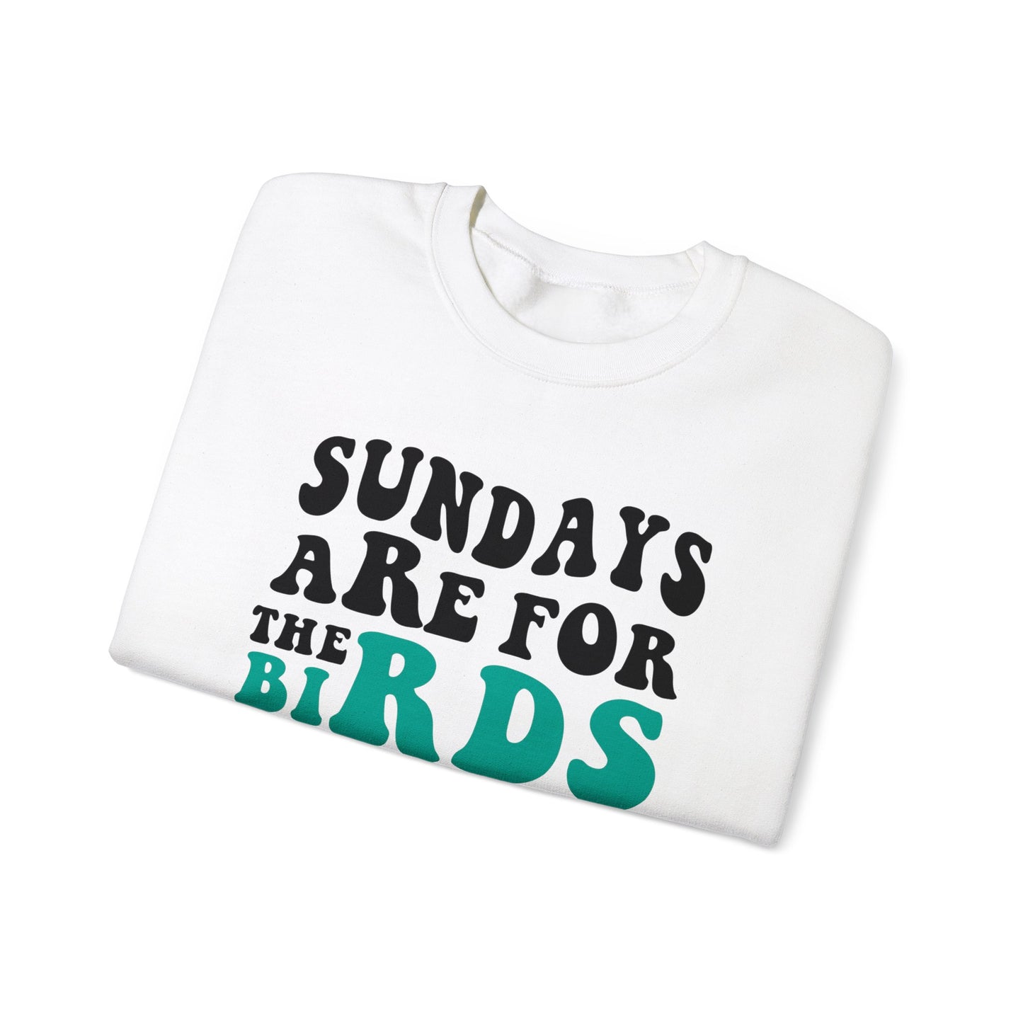 Sundays are for the Birds Eagles Crewneck Sweatshirt