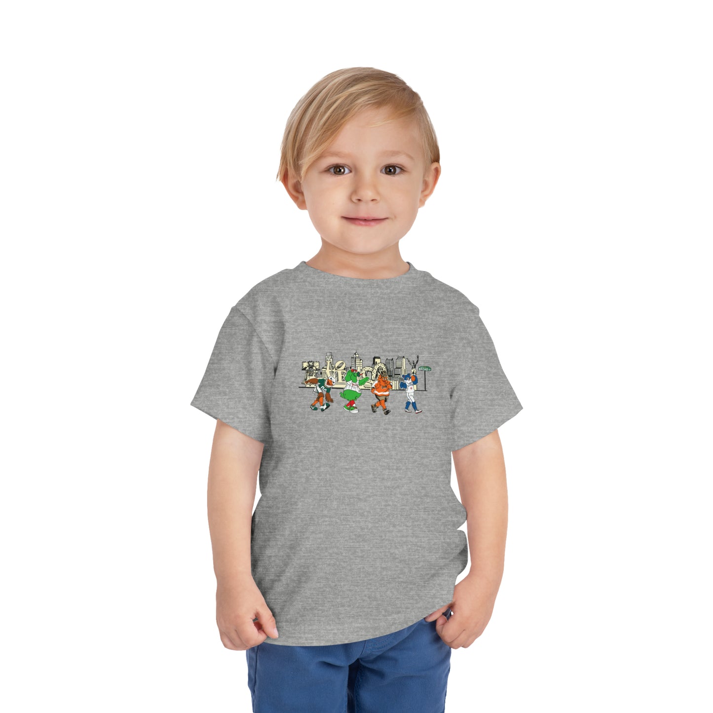 Philly Mascots Toddler Shirt It's A Philly Thing Mascot Philadelphia Phillies Eagles 76ers Union Kids T-Shirt Tee