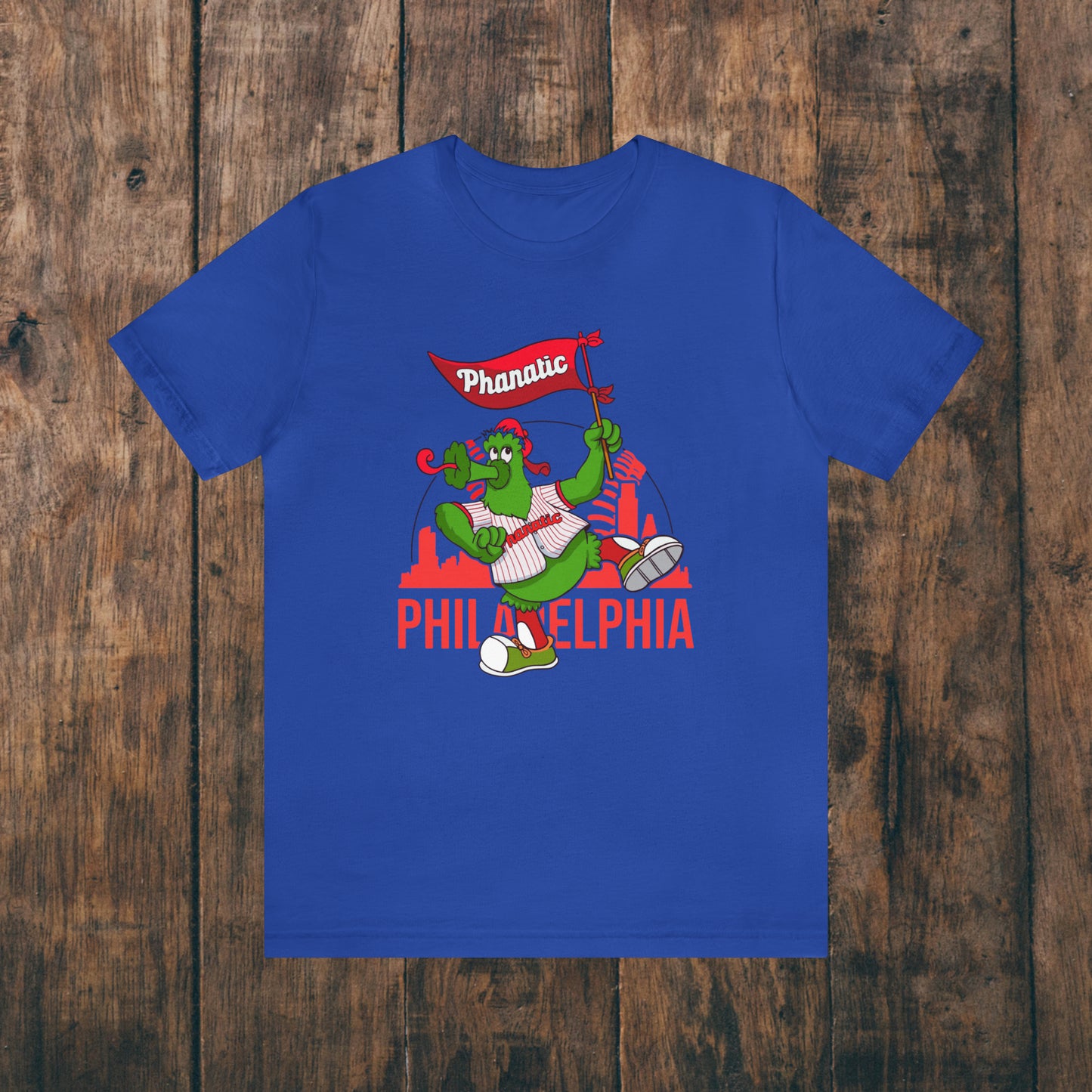 Philadelphia Phillies Phanatic Shirt Baseball Womens Mens Christmas Gift Philly TShirt Unisex Jersey Short Sleeve Tee