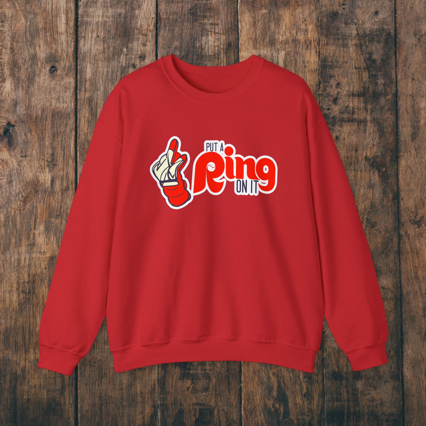 Phillies Castellanos Sweatshirt Put A Ring On It NLCS Philadelphia Red October Dancing Our Own Womens Mens Philly Gift Crewneck Hoodie
