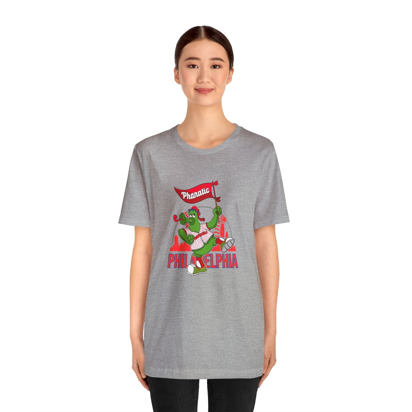 Phillies Phanatic Shirt Express Shipping Philadelphia Philly Baseball T-Shirt Gift Womens Mens Jersey Cotton Tee Shirt