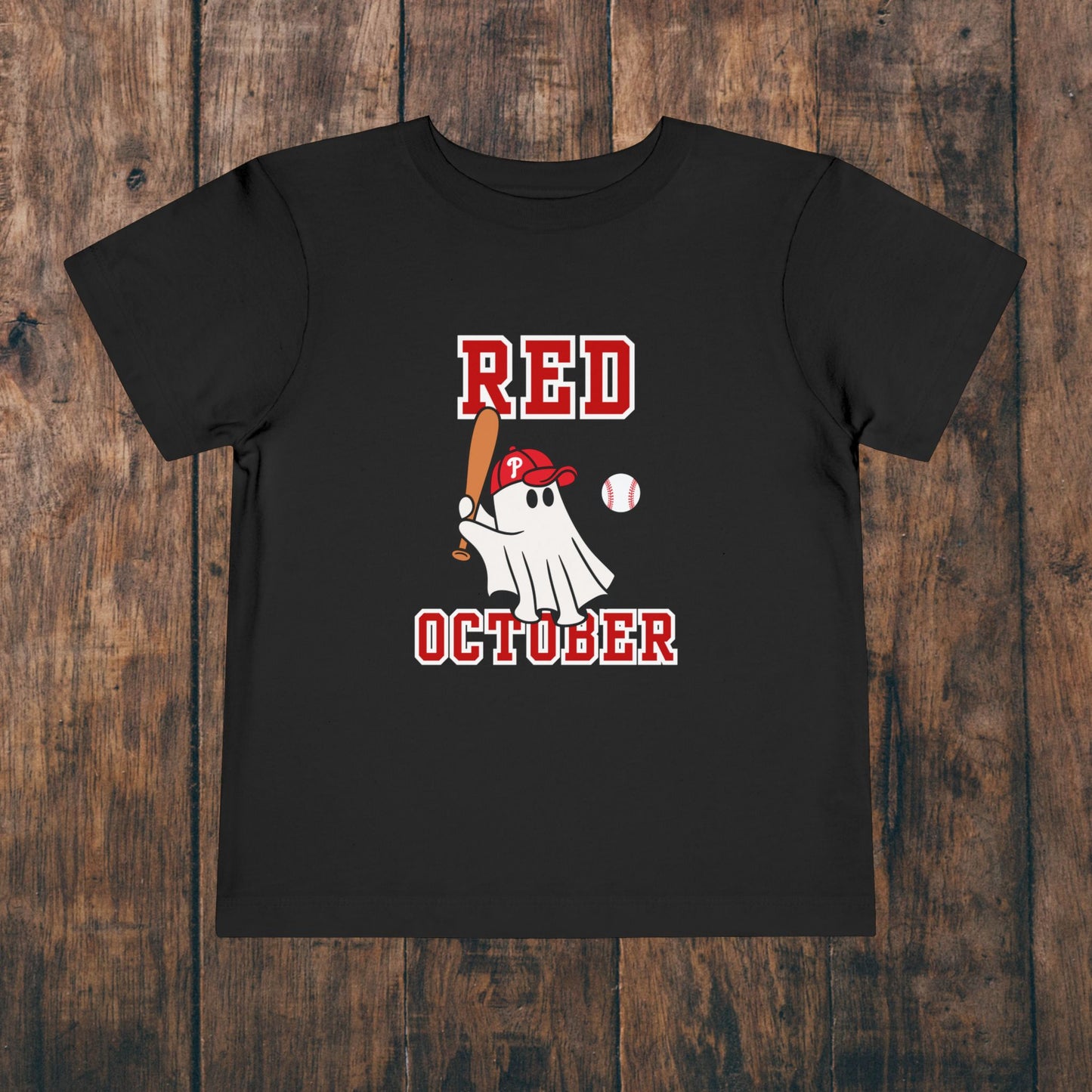 Phillies Red October Toddler Shirt Kids Boys Girls Short Sleeve Tee 2T - 5T
