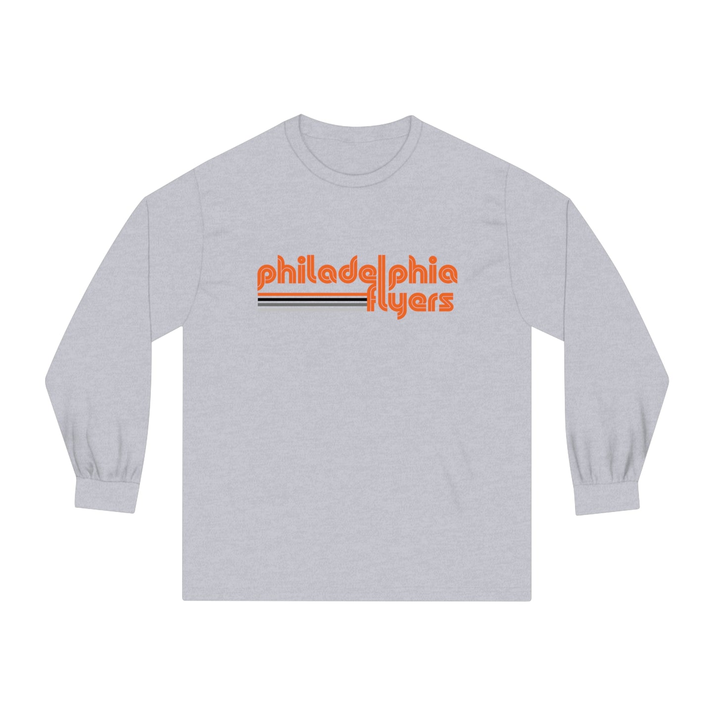 Philadelphia Flyers Shirt Mens Womens Philly Retro Fly Tee Crew Neck Sweatshirt Christmas Gift Dad Mom Unisex Classic Long Sleeve T-Shirt