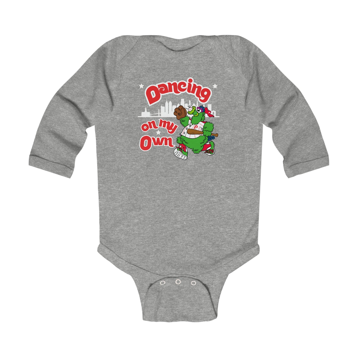 Red October Phillies Baby Onesie Shirt Philadelphia P Kids Christmas Philly Fan Gift Boy Girls Long Sleeve Tee Infant Long Sleeve Bodysuit