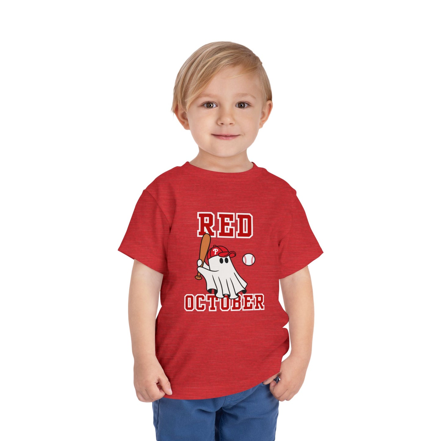 Phillies Red October Toddler Shirt Kids Boys Girls Short Sleeve Tee 2T - 5T