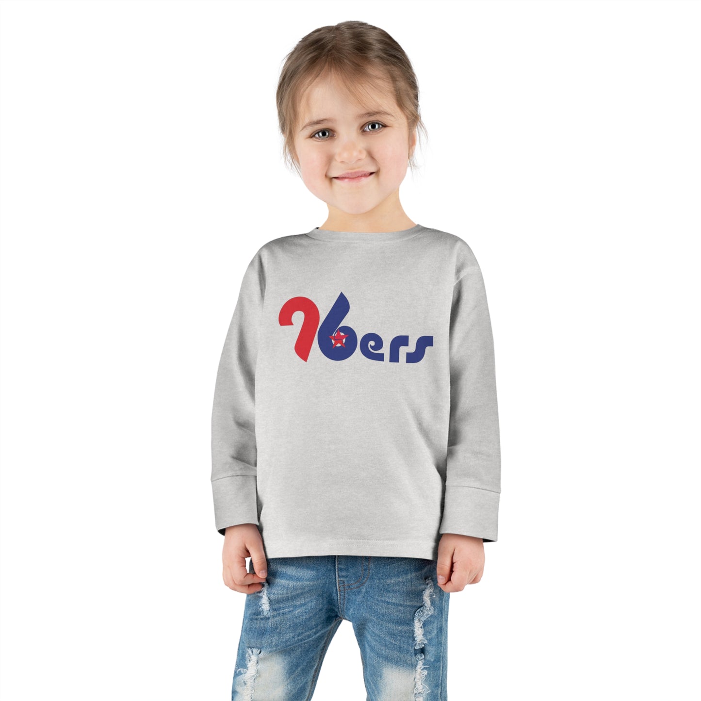 Toddler 76ers Shirt Philadelphia Sixers Kids Sweatshirt Christmas Philly Fan Gift Boy Girls Childrens Long Sleeve Tee