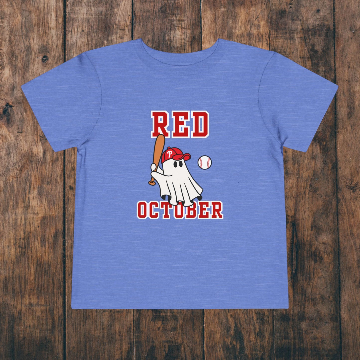 Phillies Red October Toddler Shirt Kids Boys Girls Short Sleeve Tee 2T - 5T