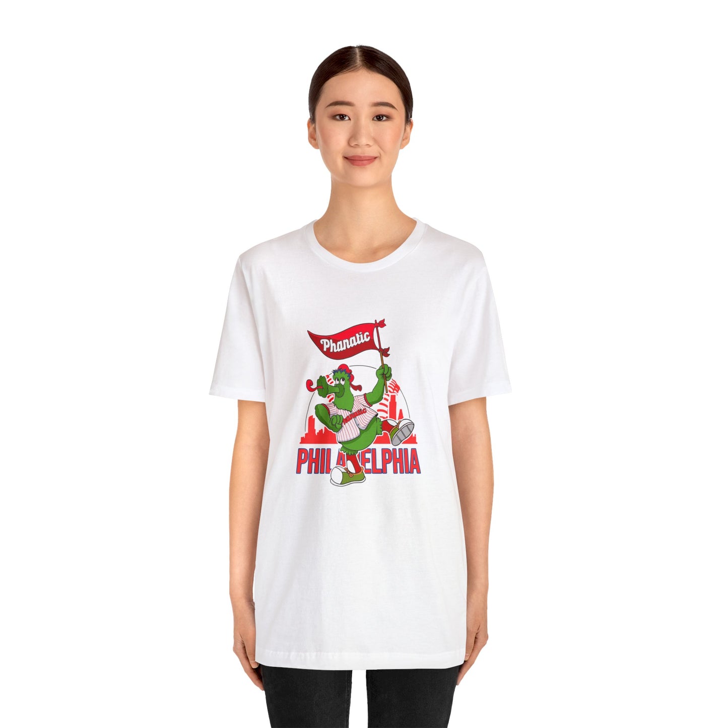 Phillies Phanatic Shirt Express Shipping Philadelphia Philly Baseball T-Shirt Gift Womens Mens Jersey Cotton Tee Shirt