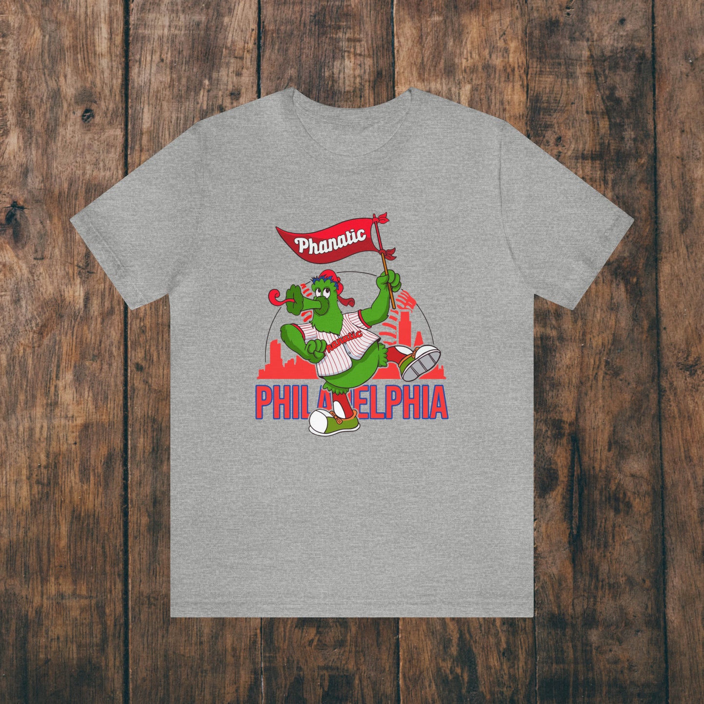 Philadelphia Phillies Phanatic Shirt Baseball Womens Mens Christmas Gift Philly TShirt Unisex Jersey Short Sleeve Tee