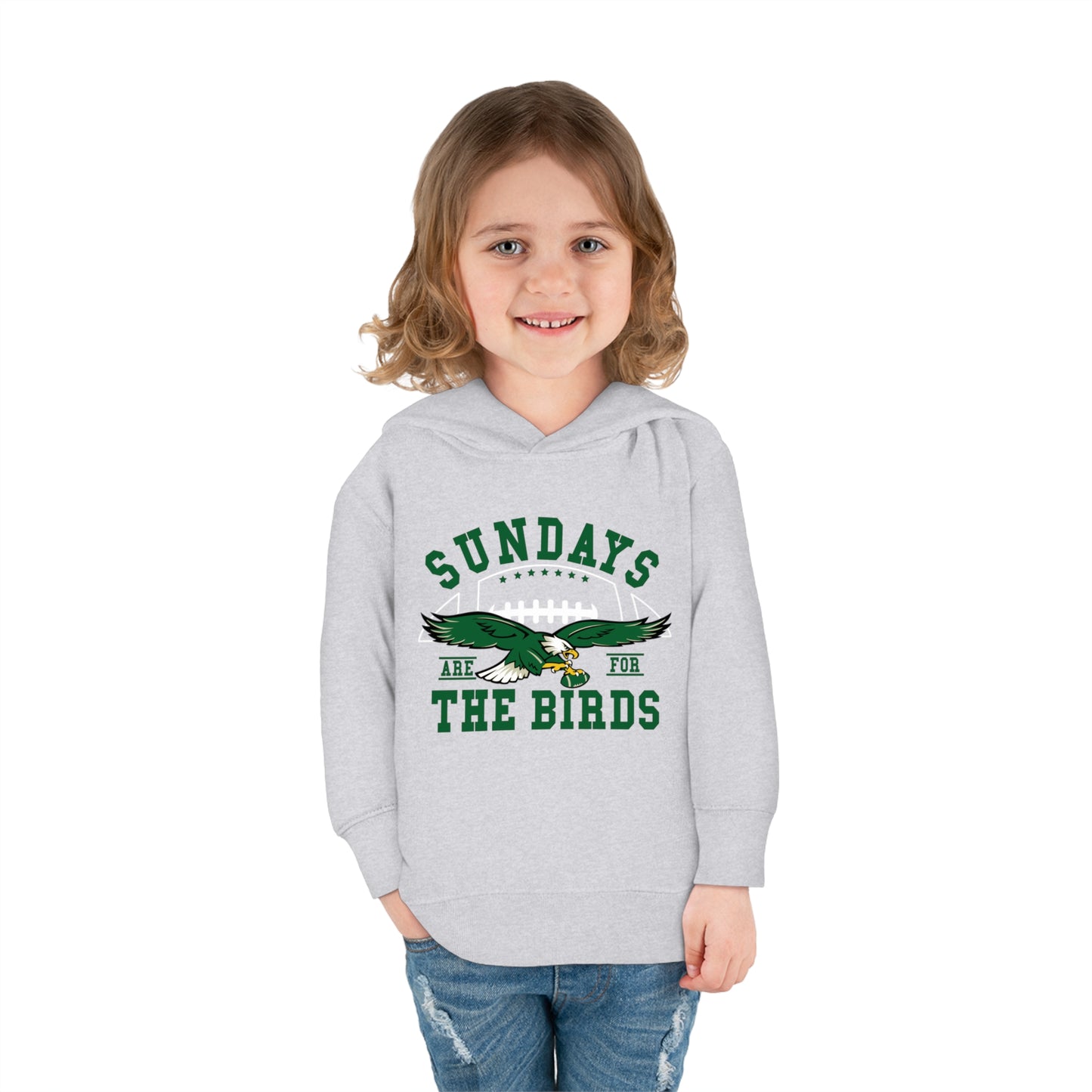 Philadelphia Eagles Toddler Sweatshirt Kids Hoodie Mickey Minnie Mouse Pullover Fleece Hooded Sweat Shirt