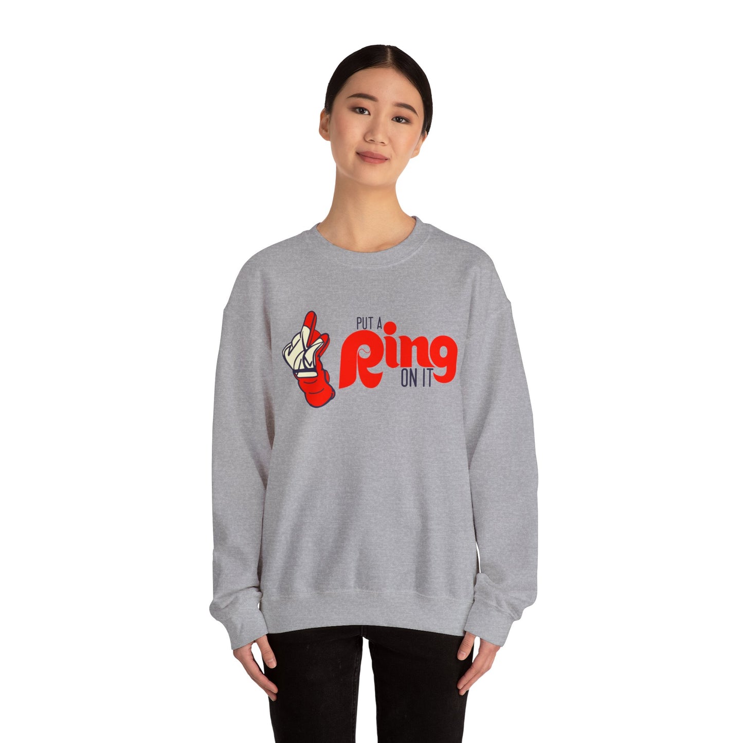 Phillies Castellanos Sweatshirt Put A Ring On It NLCS Philadelphia Red October Dancing Our Own Womens Mens Philly Gift Crewneck Hoodie