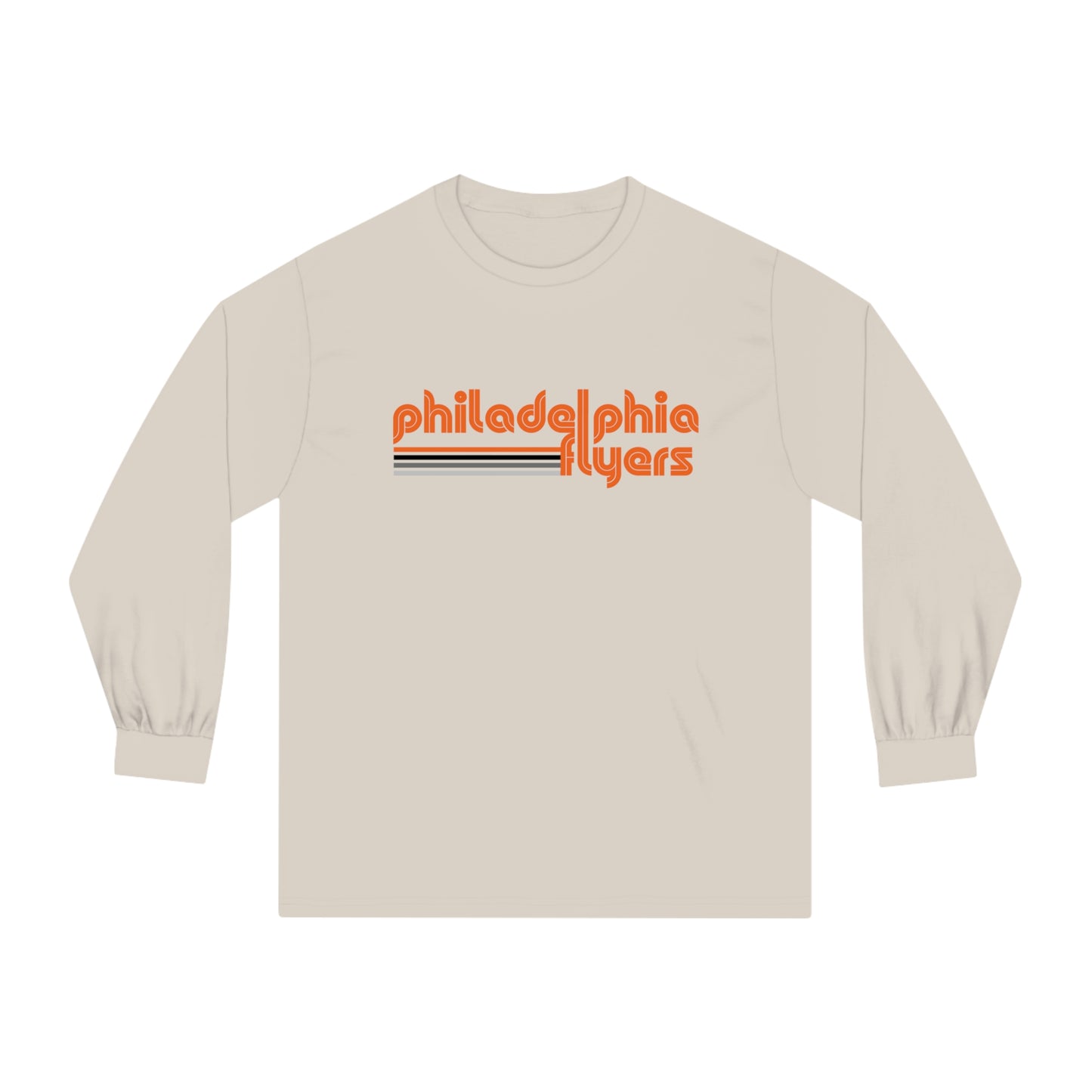 Philadelphia Flyers Shirt Mens Womens Philly Retro Fly Tee Crew Neck Sweatshirt Christmas Gift Dad Mom Unisex Classic Long Sleeve T-Shirt