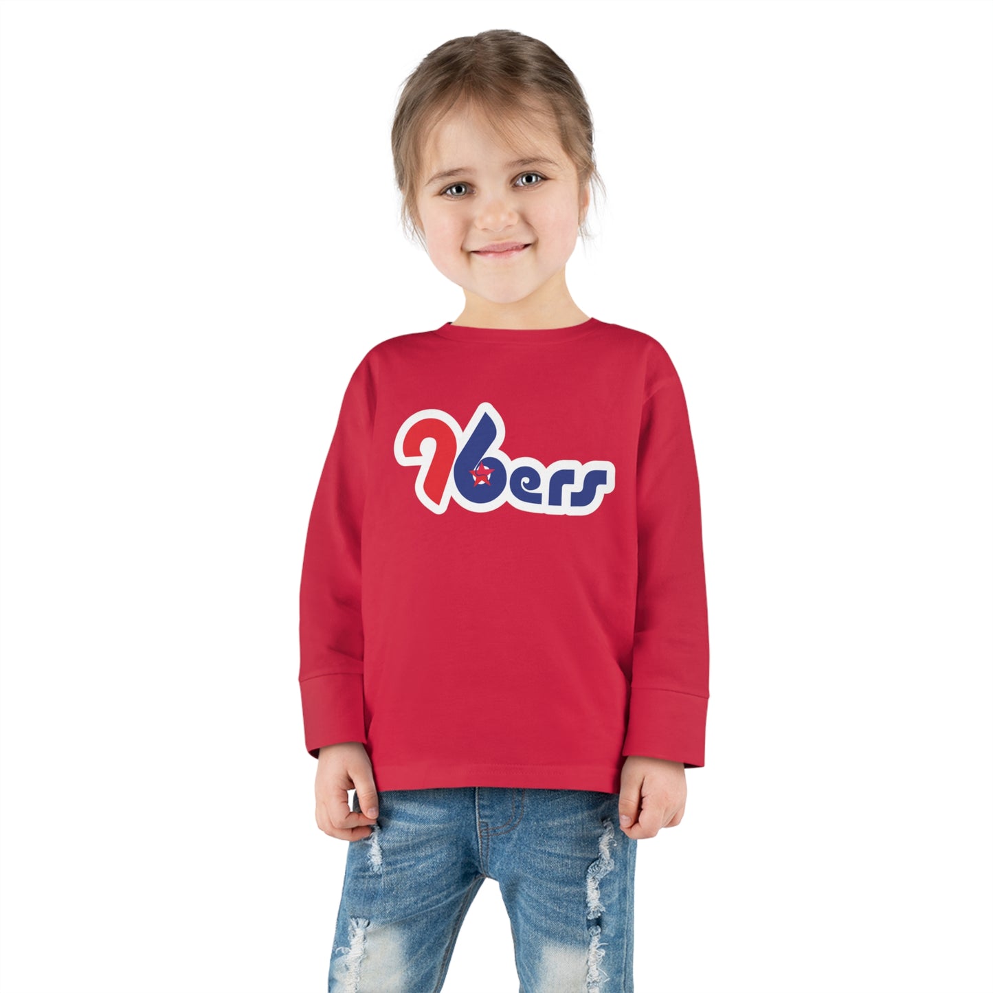 Toddler 76ers Shirt Philadelphia Sixers Kids Sweatshirt Christmas Philly Fan Gift Boy Girls Childrens Long Sleeve Tee