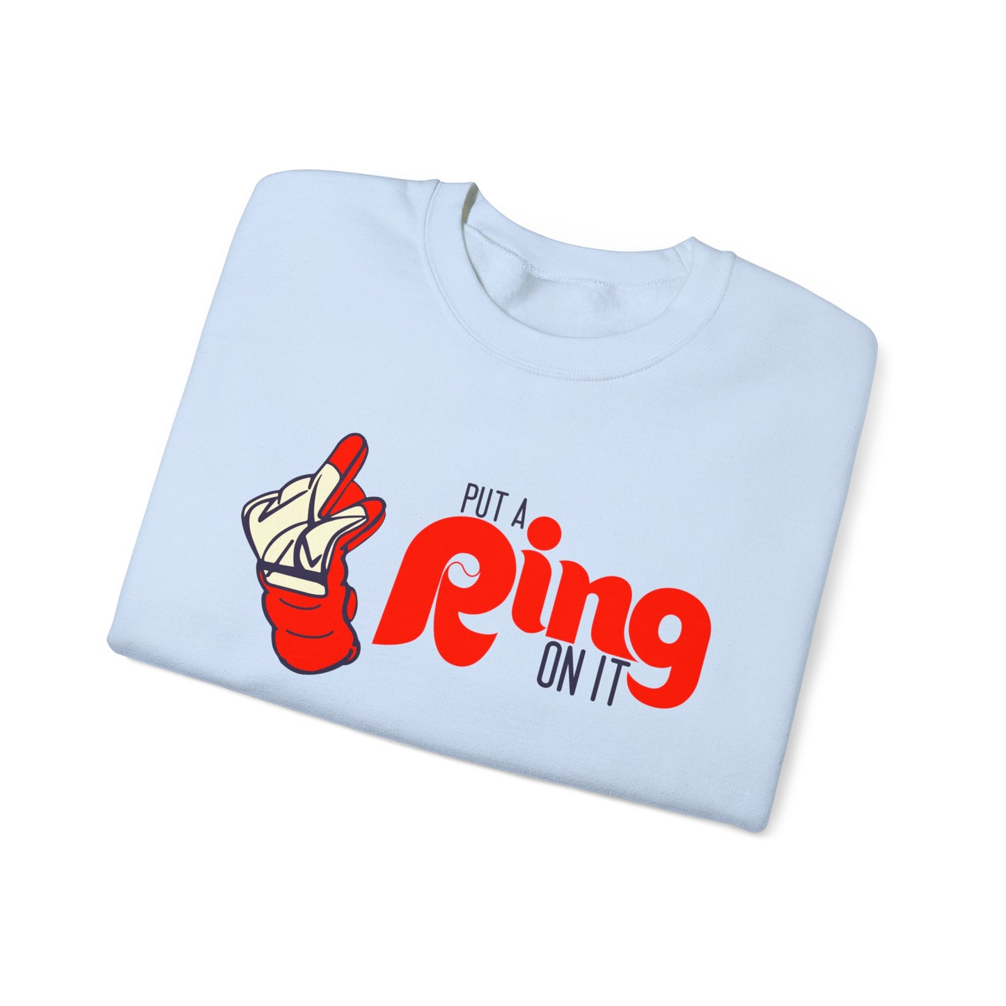 Phillies Castellanos Sweatshirt Put A Ring On It NLCS Philadelphia Red October Dancing Our Own Womens Mens Philly Gift Crewneck Hoodie