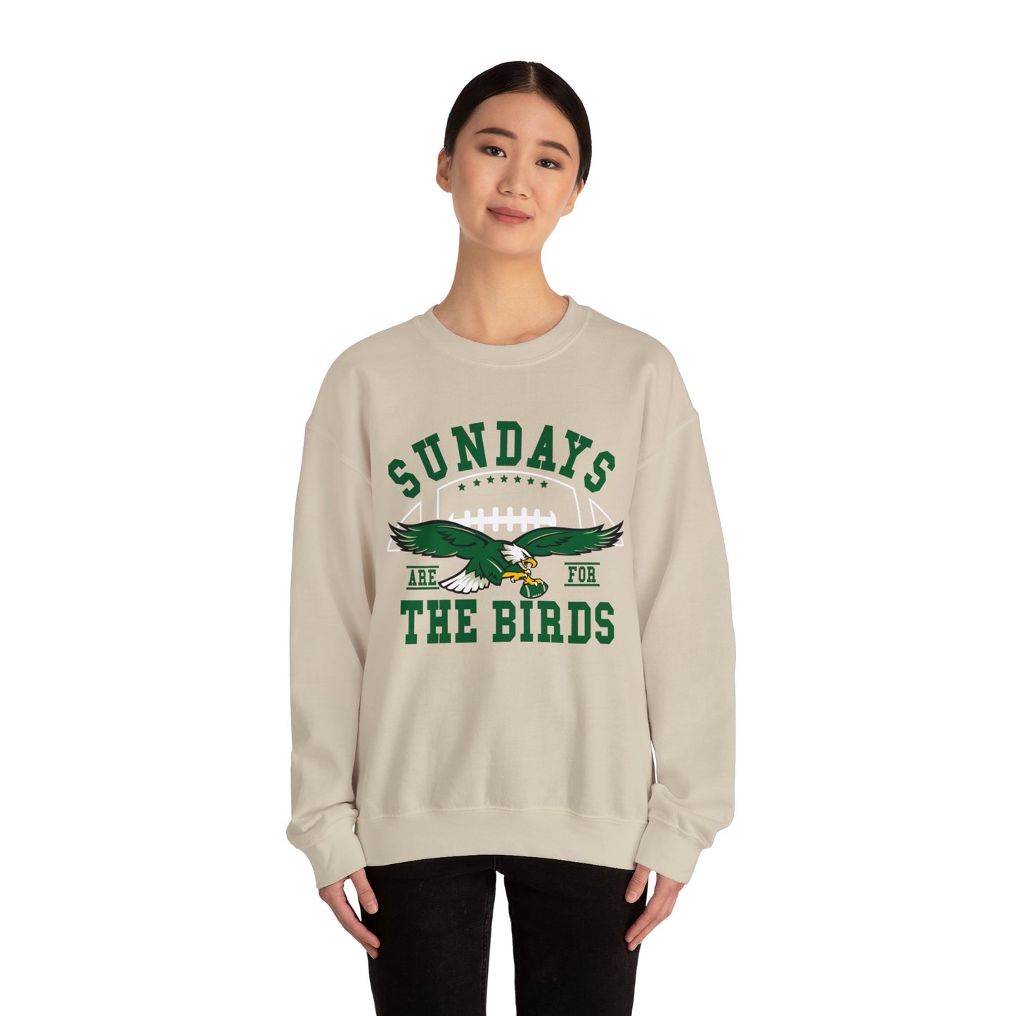 Philadelphia Eagles Sweatshirt Sundays are for the Birds Womens Mens Vintage 1933 Philly Hoodie Bird Gang Football Crewneck Sweat Shirt