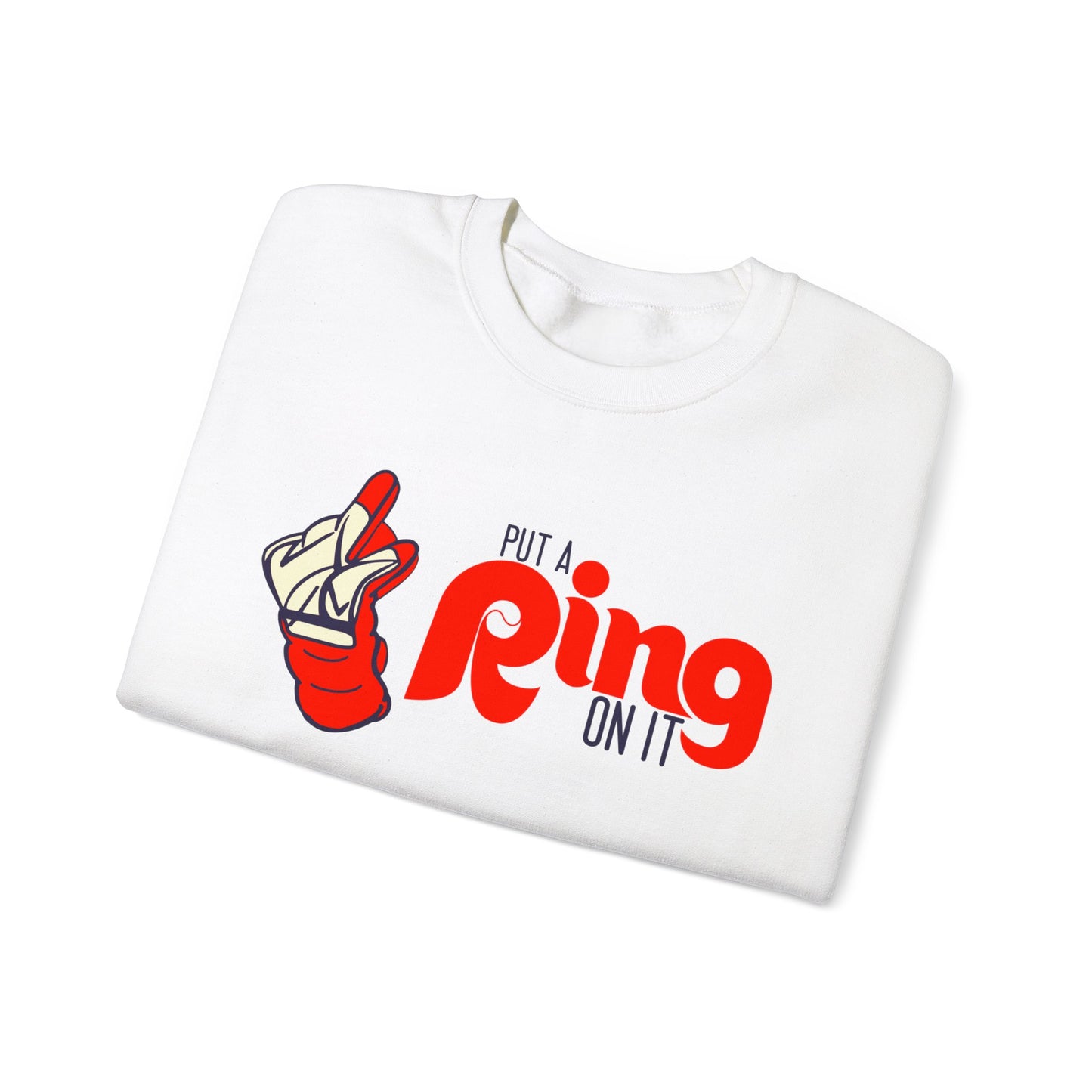 Phillies Castellanos Sweatshirt Put A Ring On It NLCS Philadelphia Red October Dancing Our Own Womens Mens Philly Gift Crewneck Hoodie