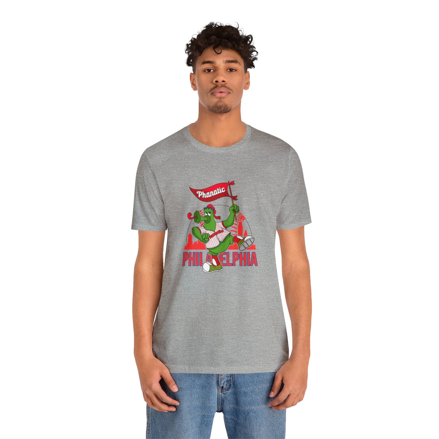 Phillies Phanatic Shirt Express Shipping Philadelphia Philly Baseball T-Shirt Gift Womens Mens Jersey Cotton Tee Shirt