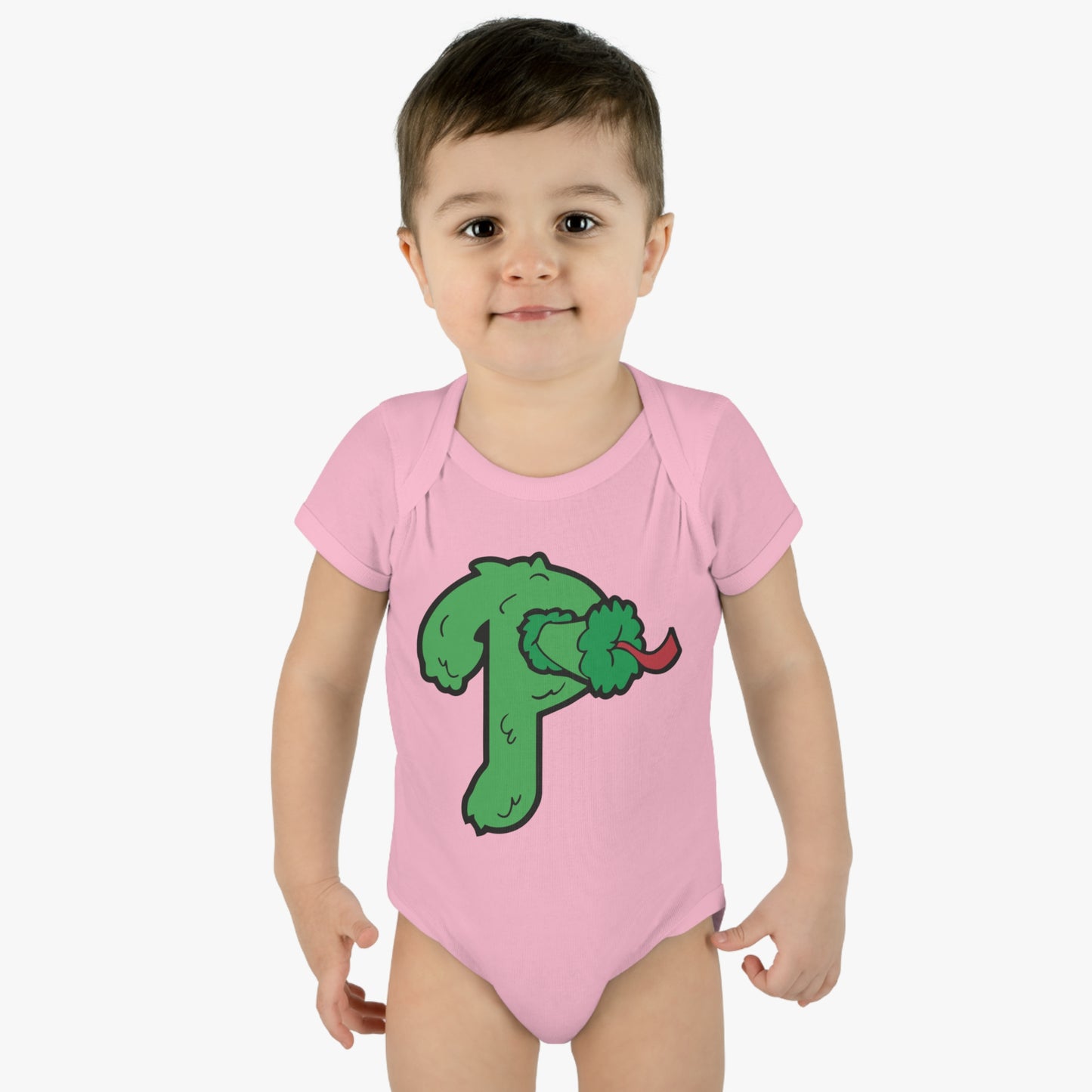 Phillies Phanatic P Baby Bodysuit