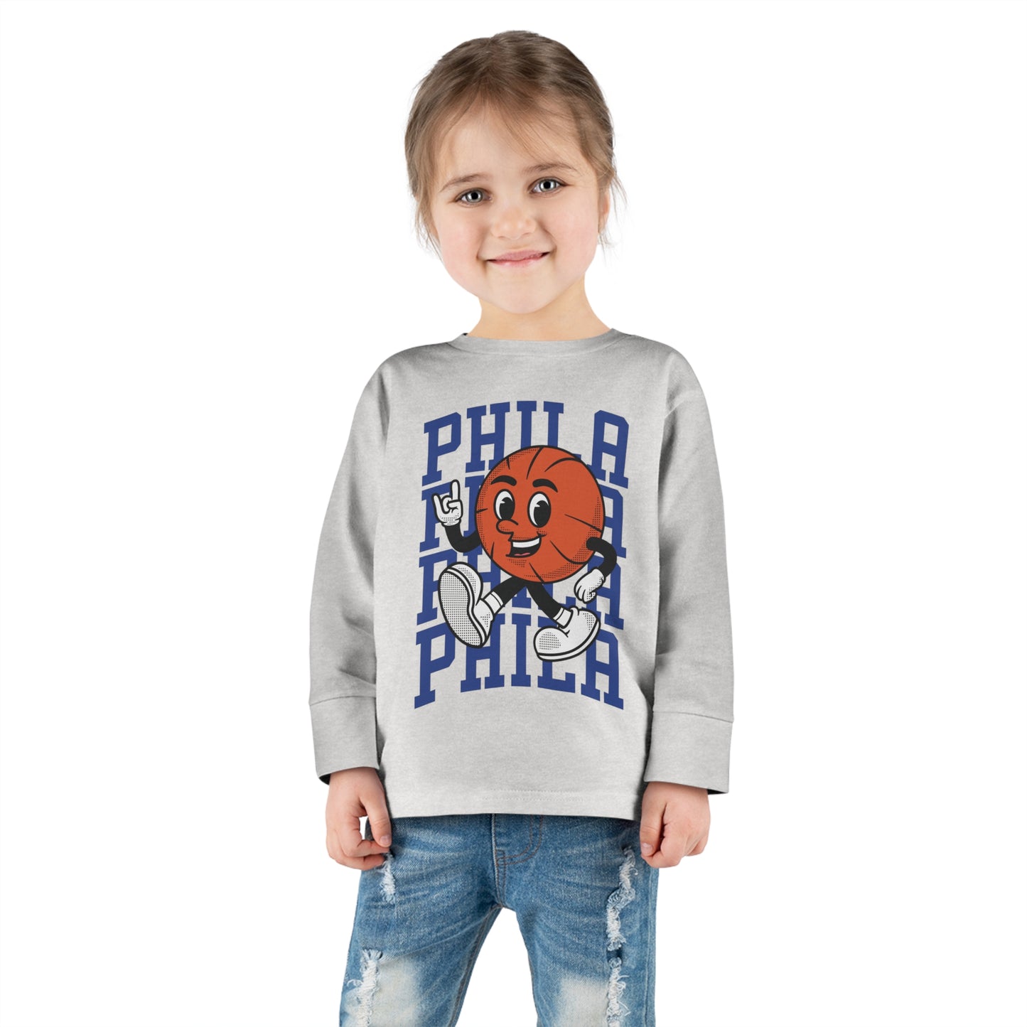 Toddler 76ers Shirt Philadelphia Sixers Kids Sweatshirt Boys Girls Christmas Philly Fan Gift Ten Seventy Sixers Childrens Long Sleeve Tee